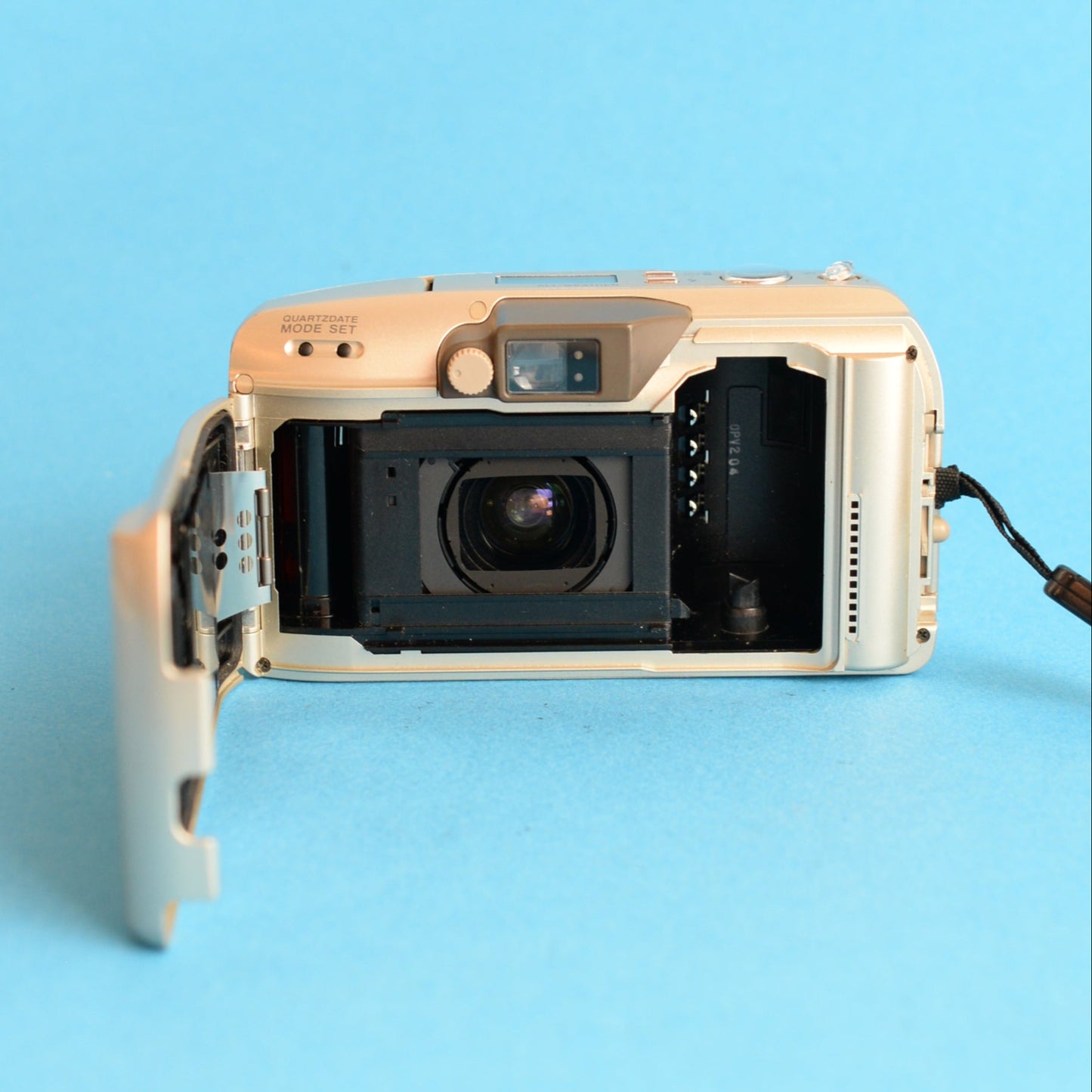 Olympus Stylus Epic Zoom 170 Film Camera | 35mm Point & Shoot | Tested & Working | Gold