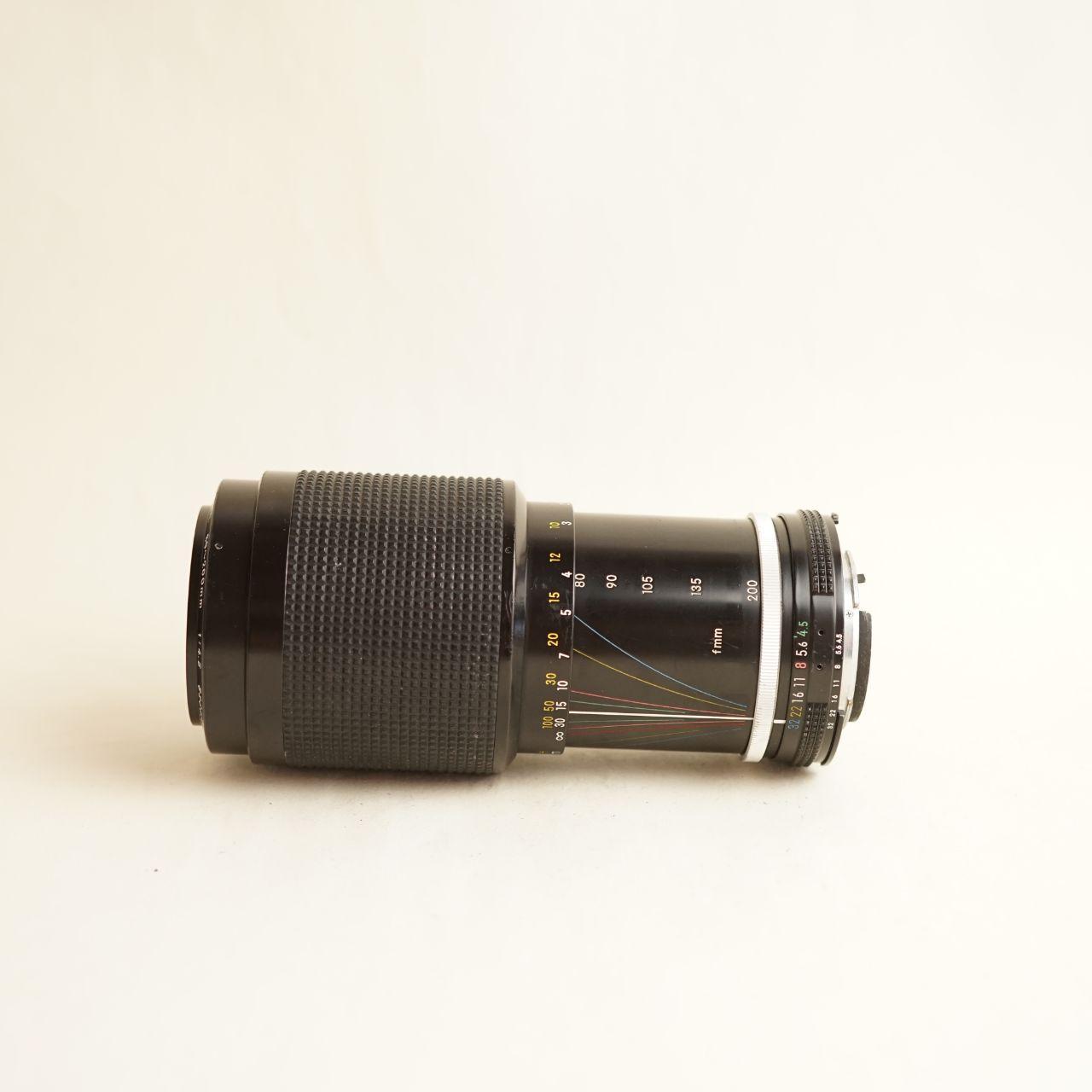 Nikon Nikkor 80-200mm f/4.5 Zoom Lens | Nikon F Mount | Manual Focus Telephoto | Tested & Working