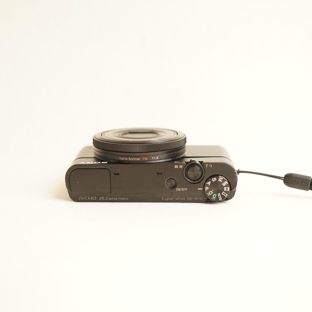Sony Cyber-shot DSC-RX100 Digital Camera | 20.2MP | Tested & Working | Black