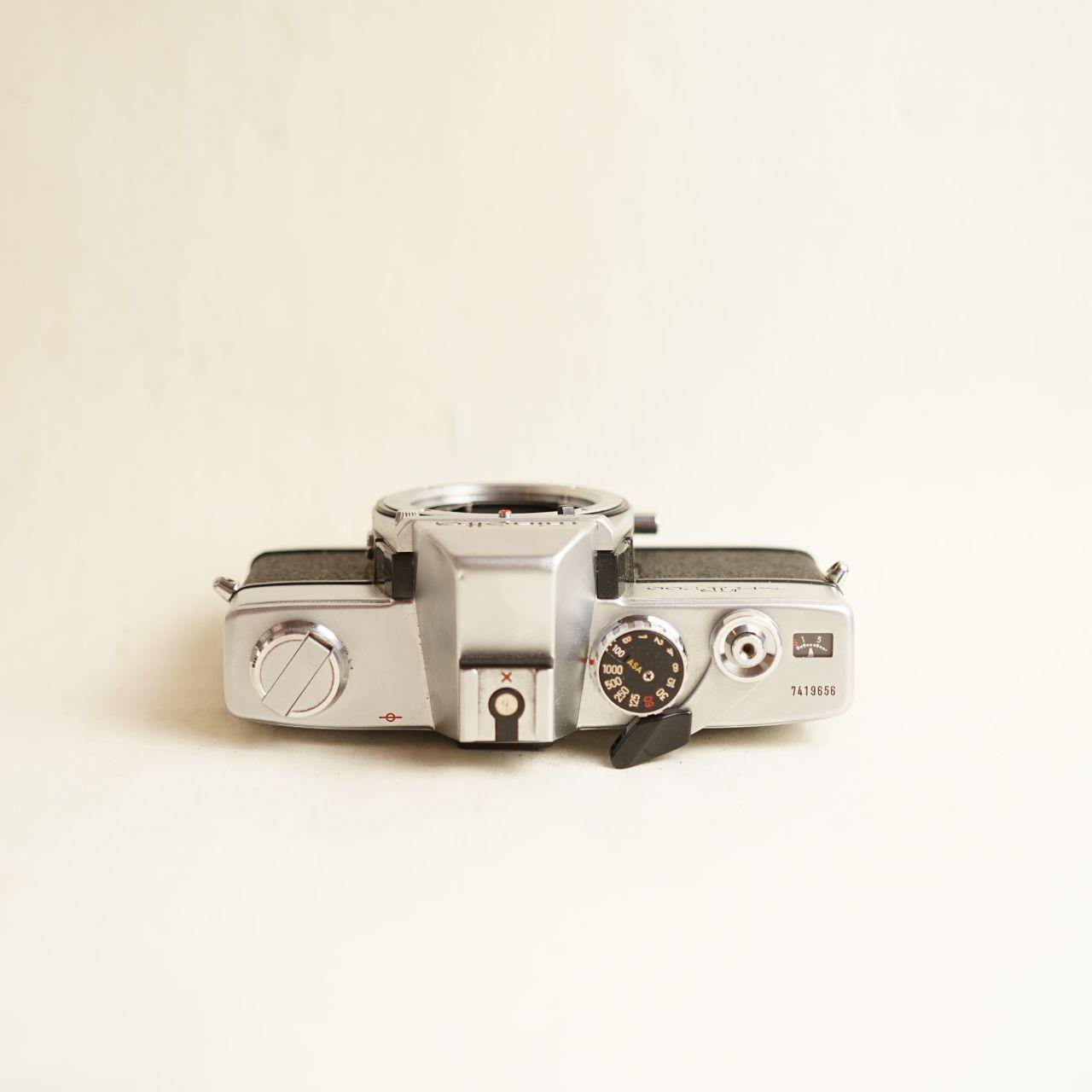 Minolta SRT 200 Film Camera | FULL CLA | 35mm SLR | Read Description | Silver & Black