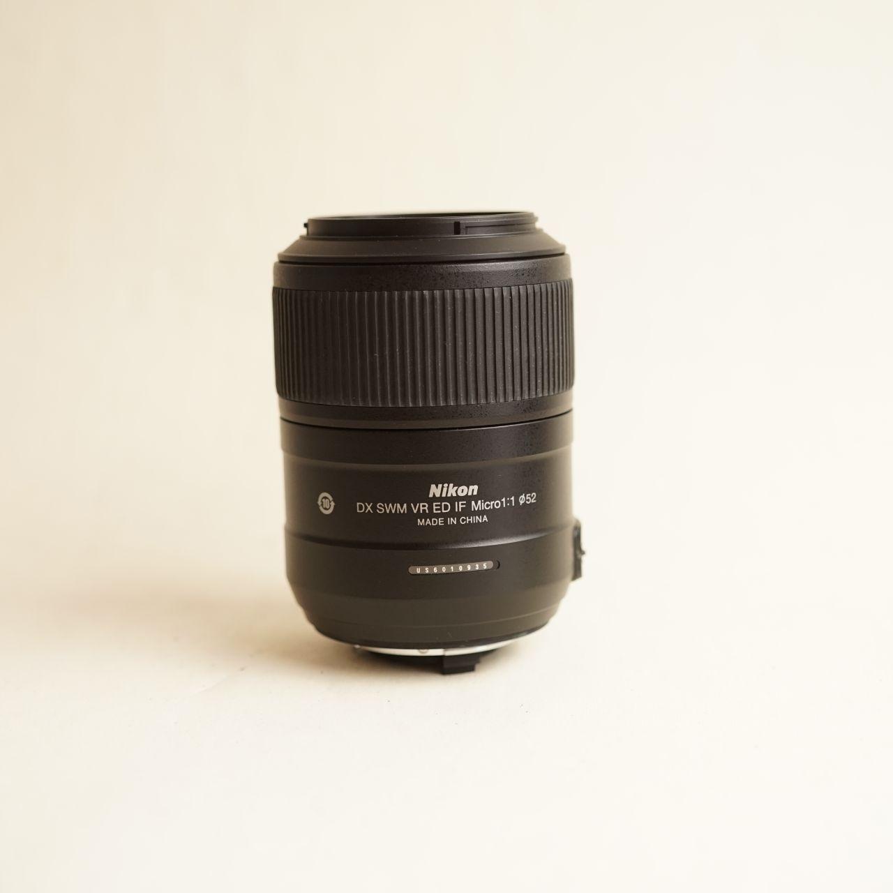 Nikon 85mm f/3.5G AF-S DX Micro NIKKOR ED VR Lens | Tested & Working