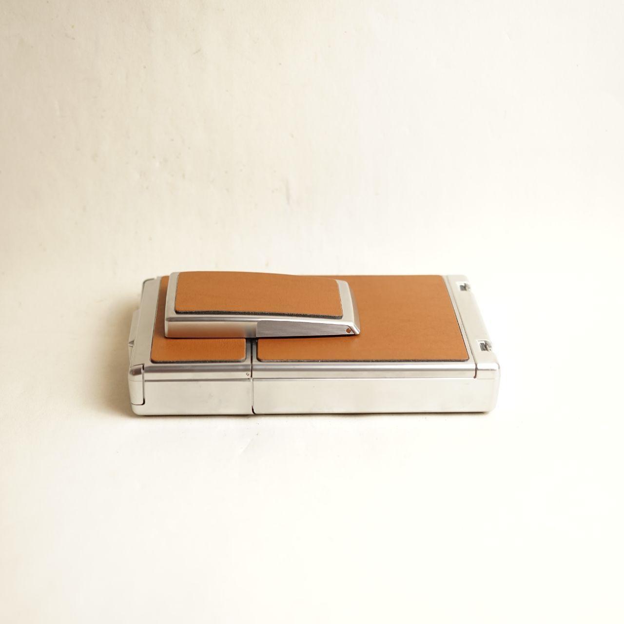 Polaroid SX-70 Land Camera Alpha 1 | Fully Refurbished Converted for 600 Film | Tested & Working | Tan & Silver