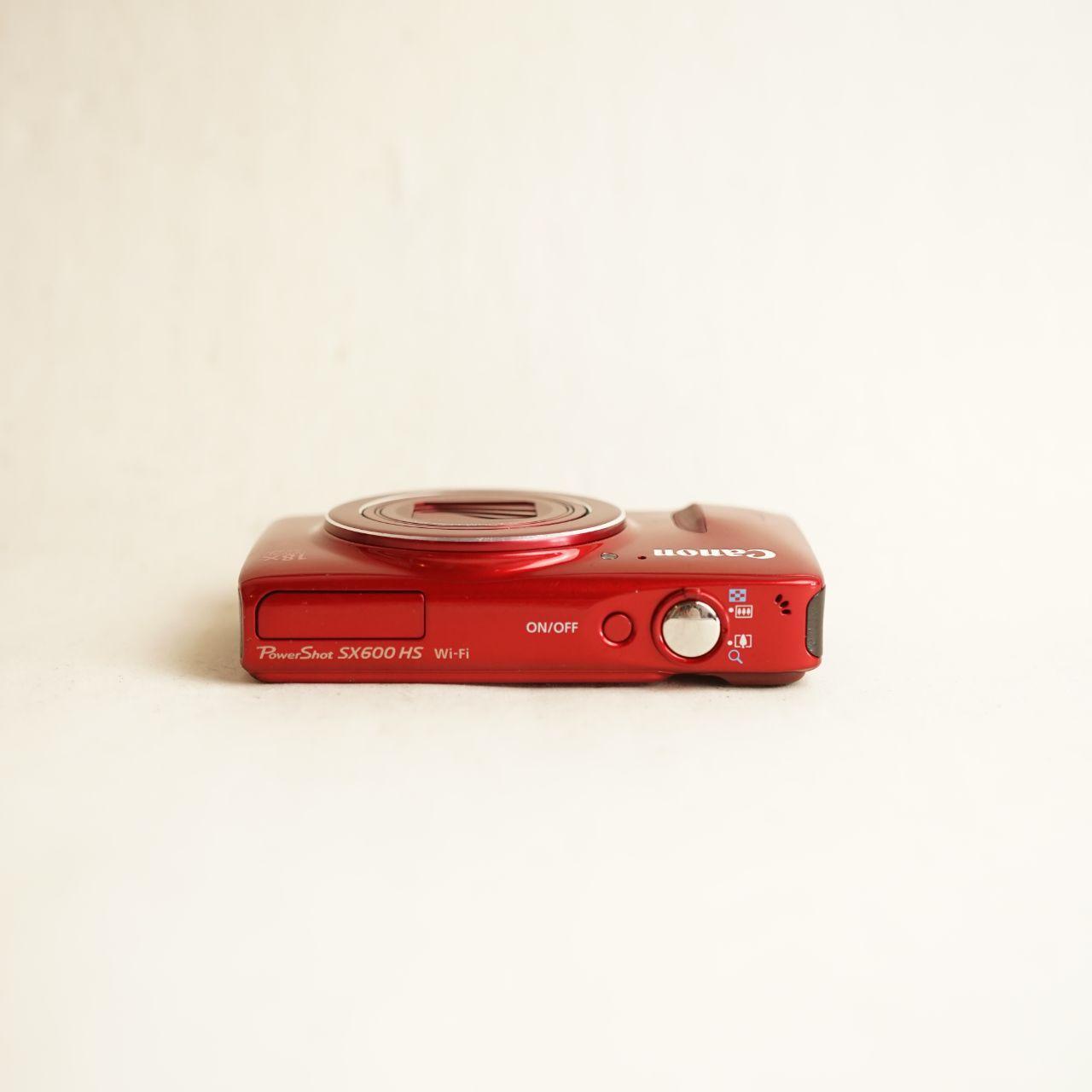 Canon PowerShot SX600 HS Digital Camera | 16.0MP | Tested & Working | Red