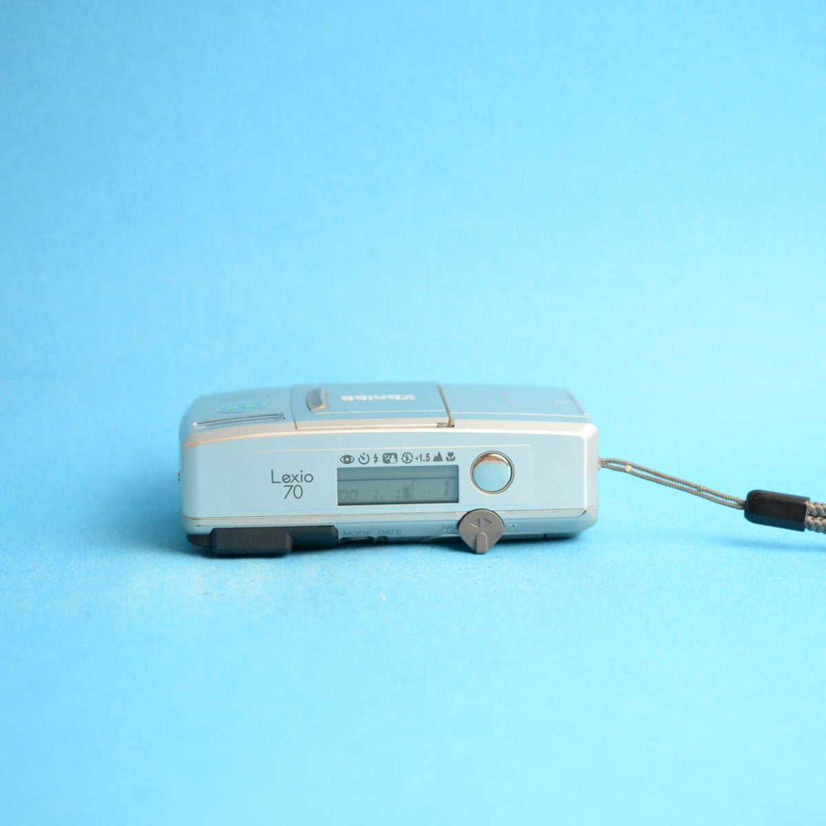 Konica Lexio 70 Film Camera | 35mm Point & Shoot | Tested & Working | Silver