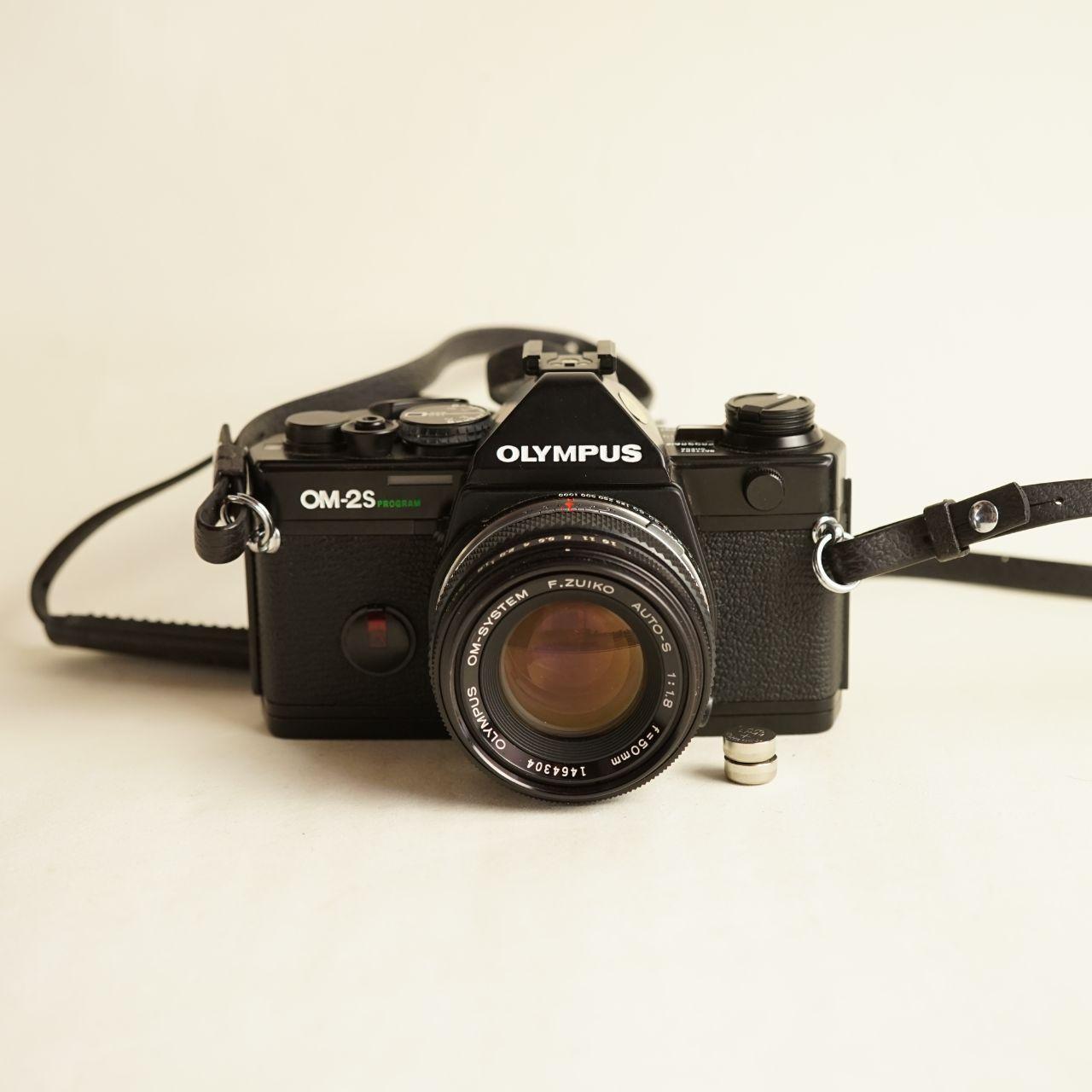 Olympus OM-2S Program Film Camera | 35mm SLR | Tested & Working | Black