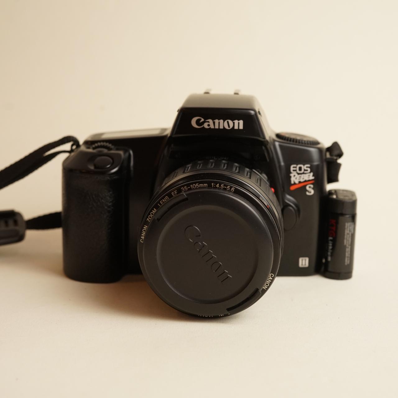 Canon EOS Rebel S Film Camera | 35mm SLR | Tested & Working | Black