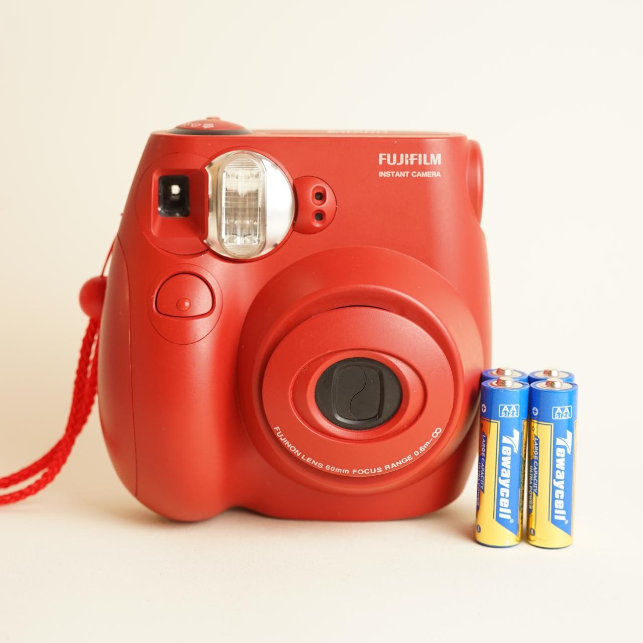 Fujifilm Instax Mini 7S | Instant Film Camera | Tested & Working | Red