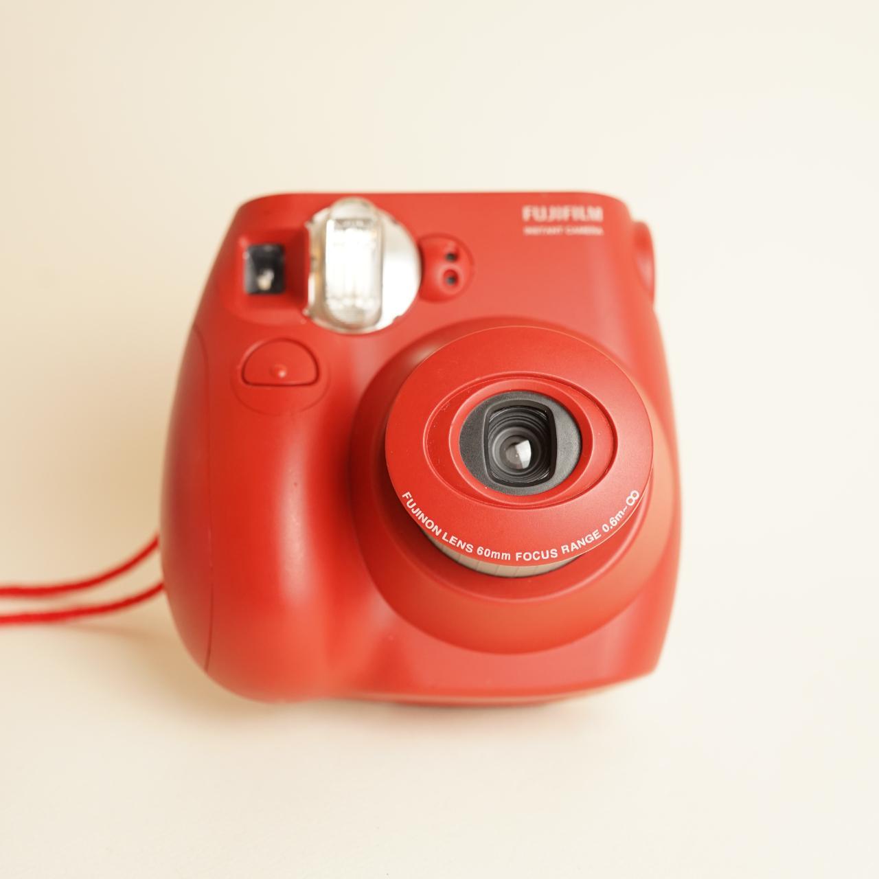 Fujifilm Instax Mini 7S | Instant Film Camera | Tested & Working | Red