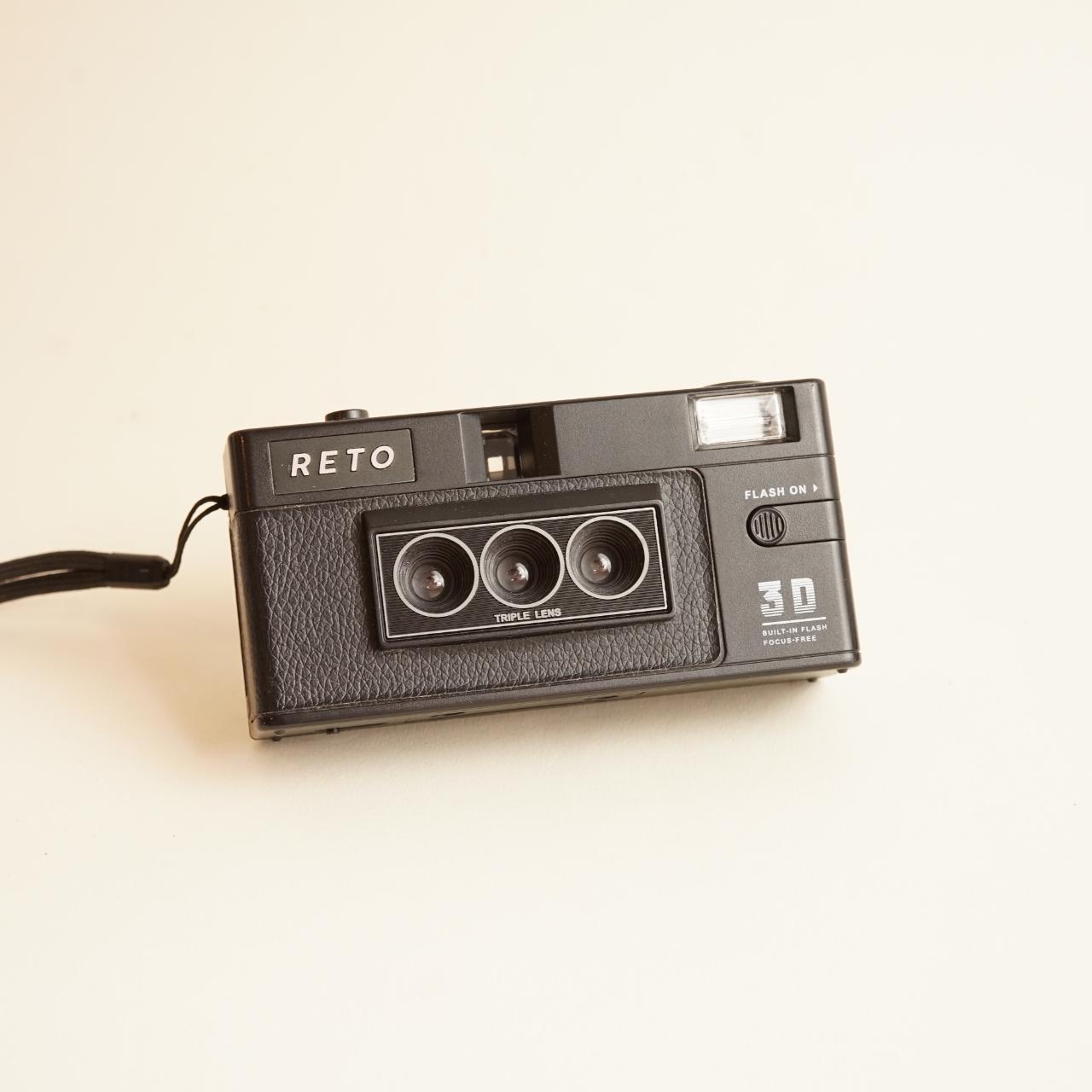 RETO3D Film Camera | 35mm 3D Stereo | Tested & Working | Black
