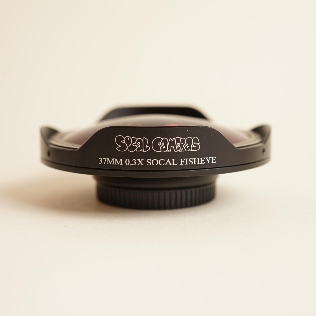 SoCal Cameras 37mm 0.3x Fisheye for Camcorders | NEW | Black