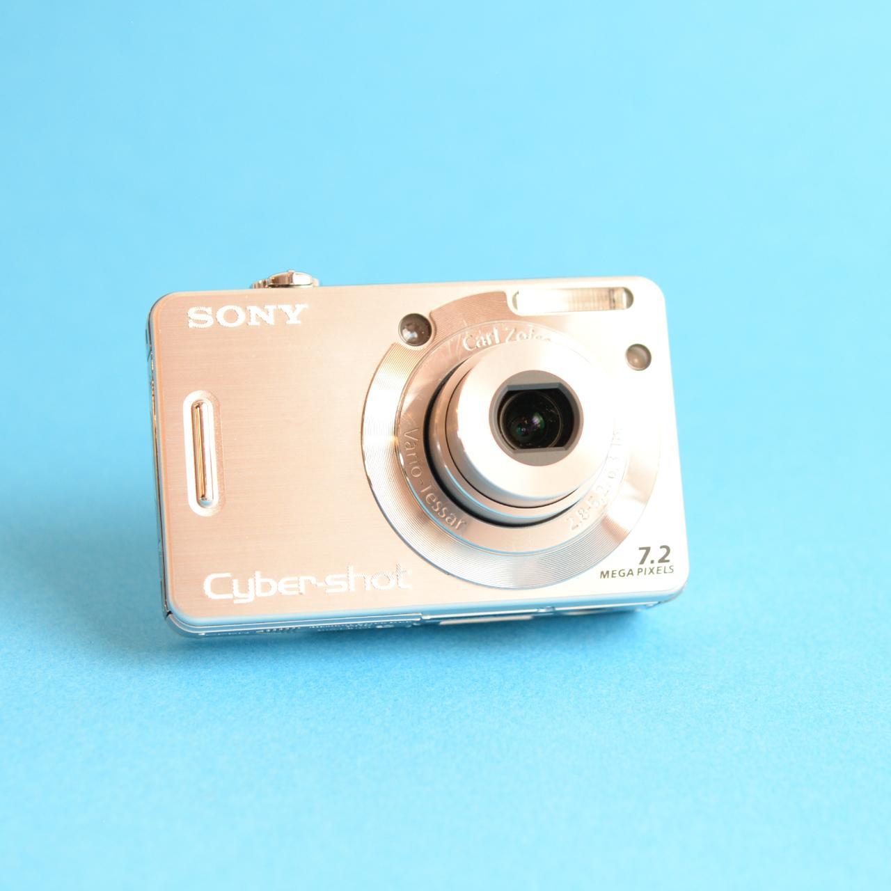 Sony Cyber-shot DSC-W55 Digital Camera | 7.2MP | Tested & Working | Silver