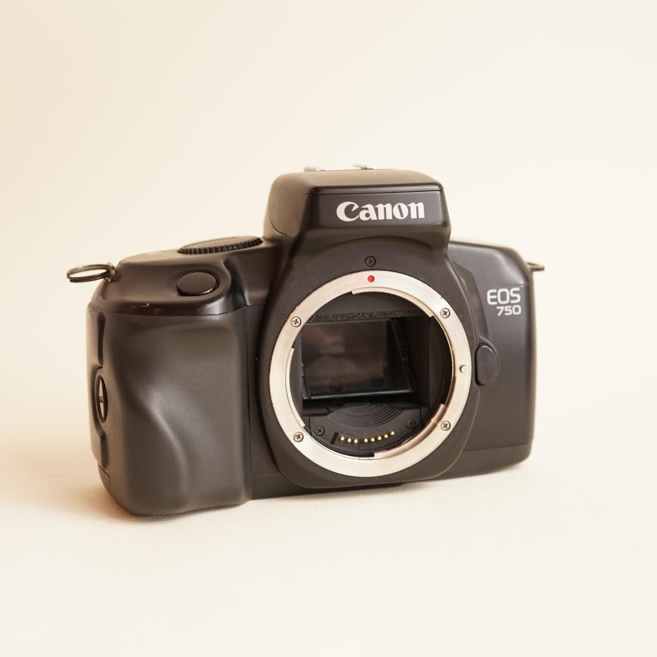 Canon EOS 750 Film Camera | 35mm SLR Body | Tested & Working | Black