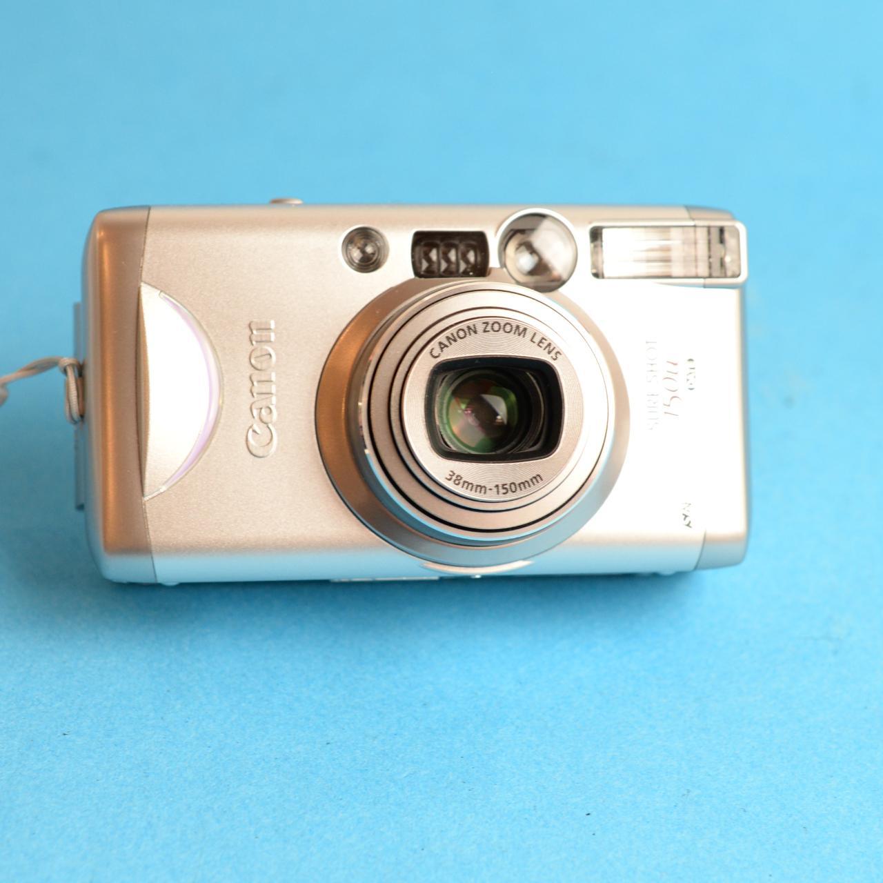 Canon Sure Shot 150u | 35mm Film Camera | Tested & Working | Silver
