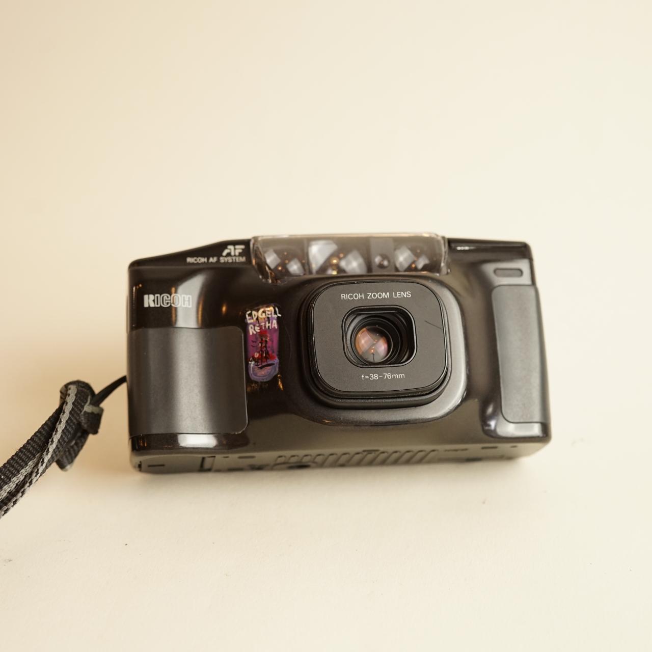 Ricoh RZ-750 Film Camera | 35mm Point & Shoot | Read Description | Black