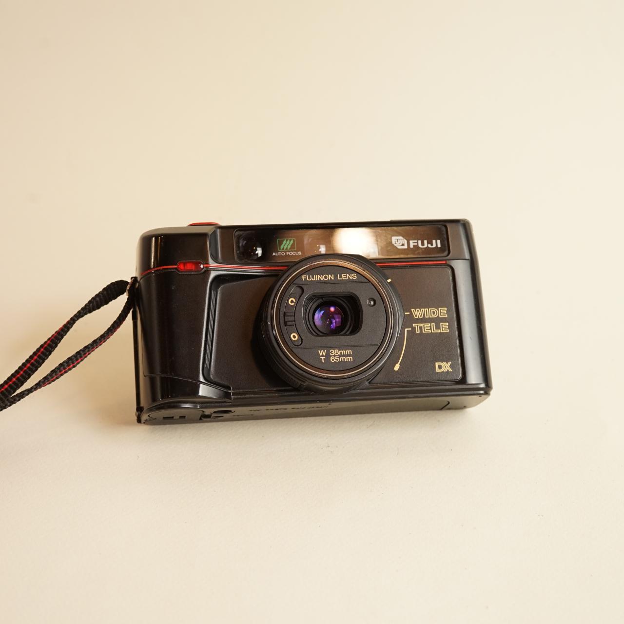 Fujifilm TW-300 Film Camera | 35mm Point & Shoot | Tested & Working | Black