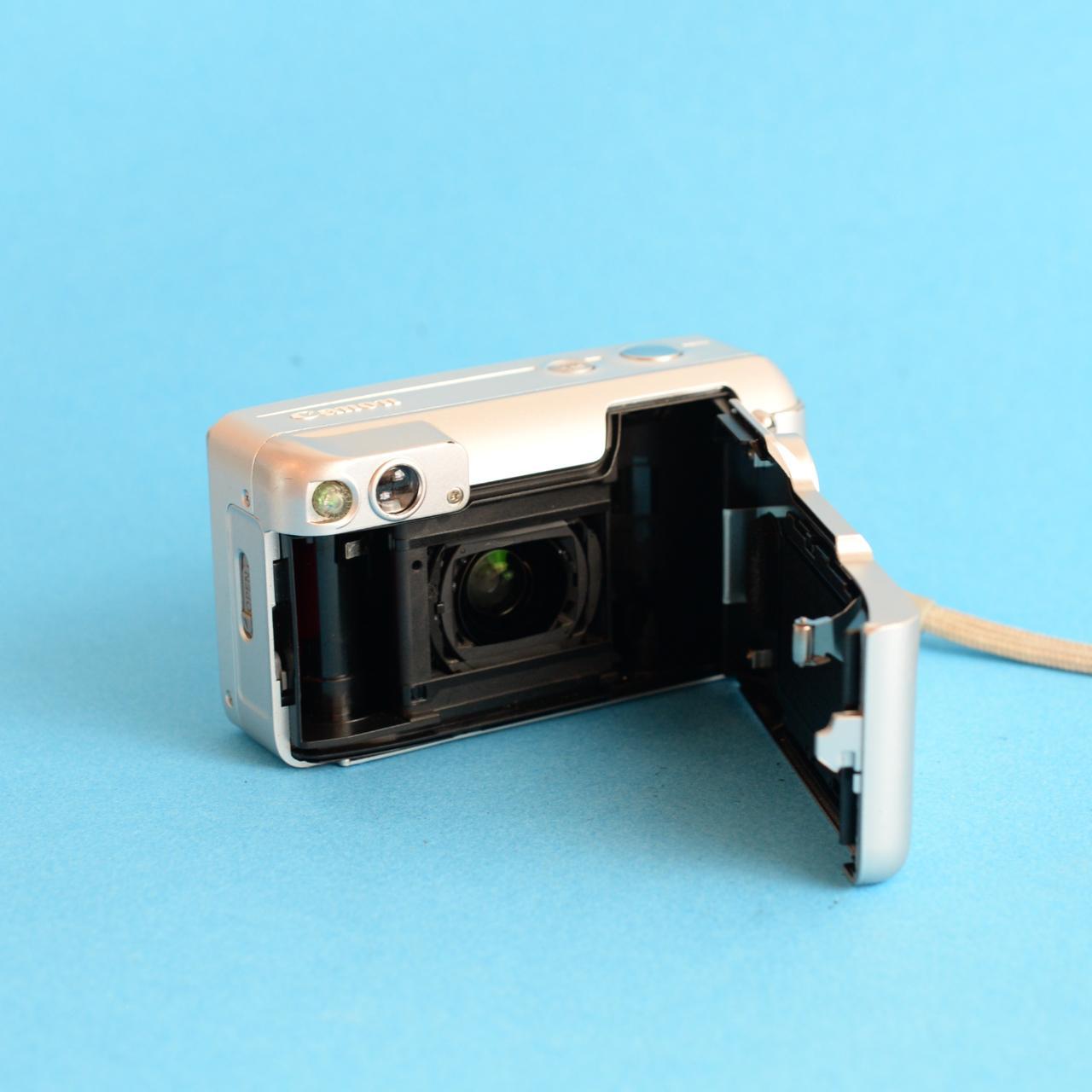 Canon Sure Shot Z180u Film Camera | 35mm Point & Shoot | Tested & Working | Silver