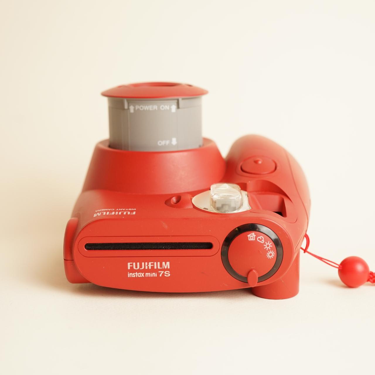 Fujifilm Instax Mini 7S | Instant Film Camera | Tested & Working | Red