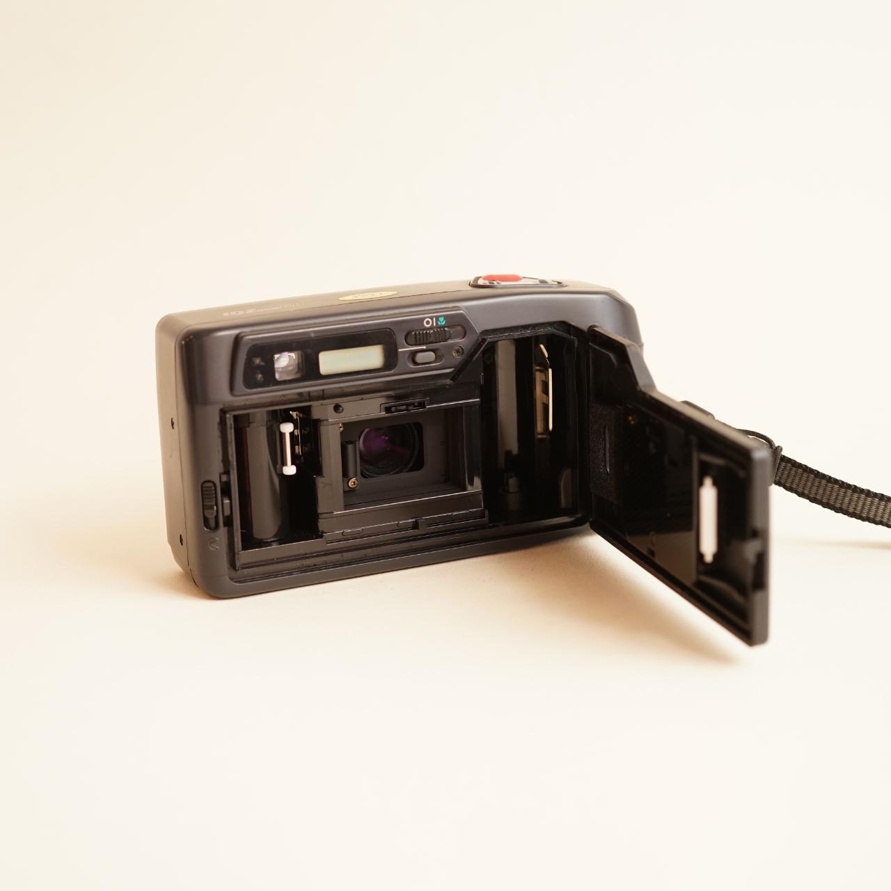 Pentax IQZoom 60 Film Camera | 35mm Point & Shoot | Tested & Working | Black