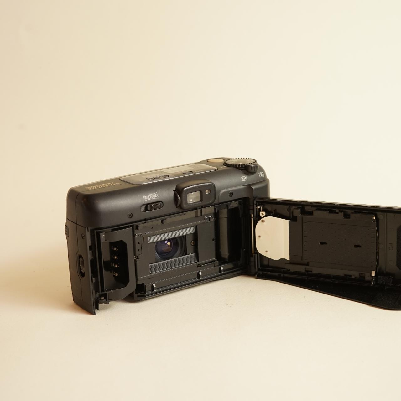 Fujifilm Panorama 312 Zoom Film Camera | 35mm Point & Shoot | Tested & Working | Black