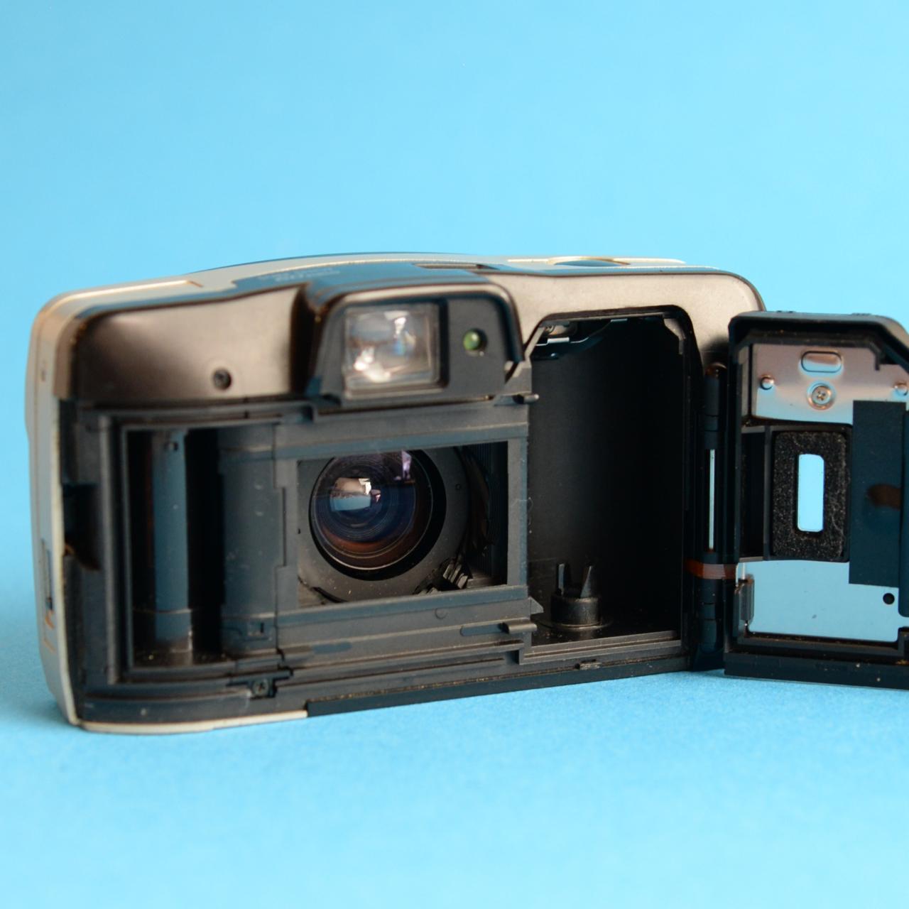 Canon SureShot 60 Zoom Film Camera | 35mm Point & Shoot | Tested & Working | Silver