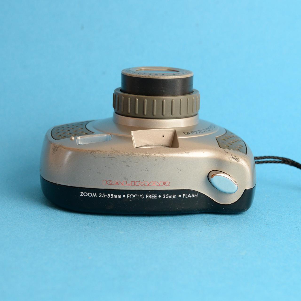 Kalimar 35mm Film Camera | 35-55mm Zoom | Tested & Working | Silver & Grey