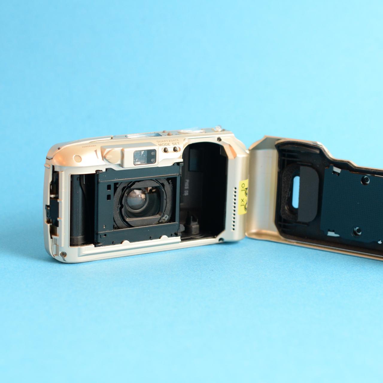 Olympus Stylus Epic Zoom 80 CF | 35mm Film Camera | Tested & Working | Silver