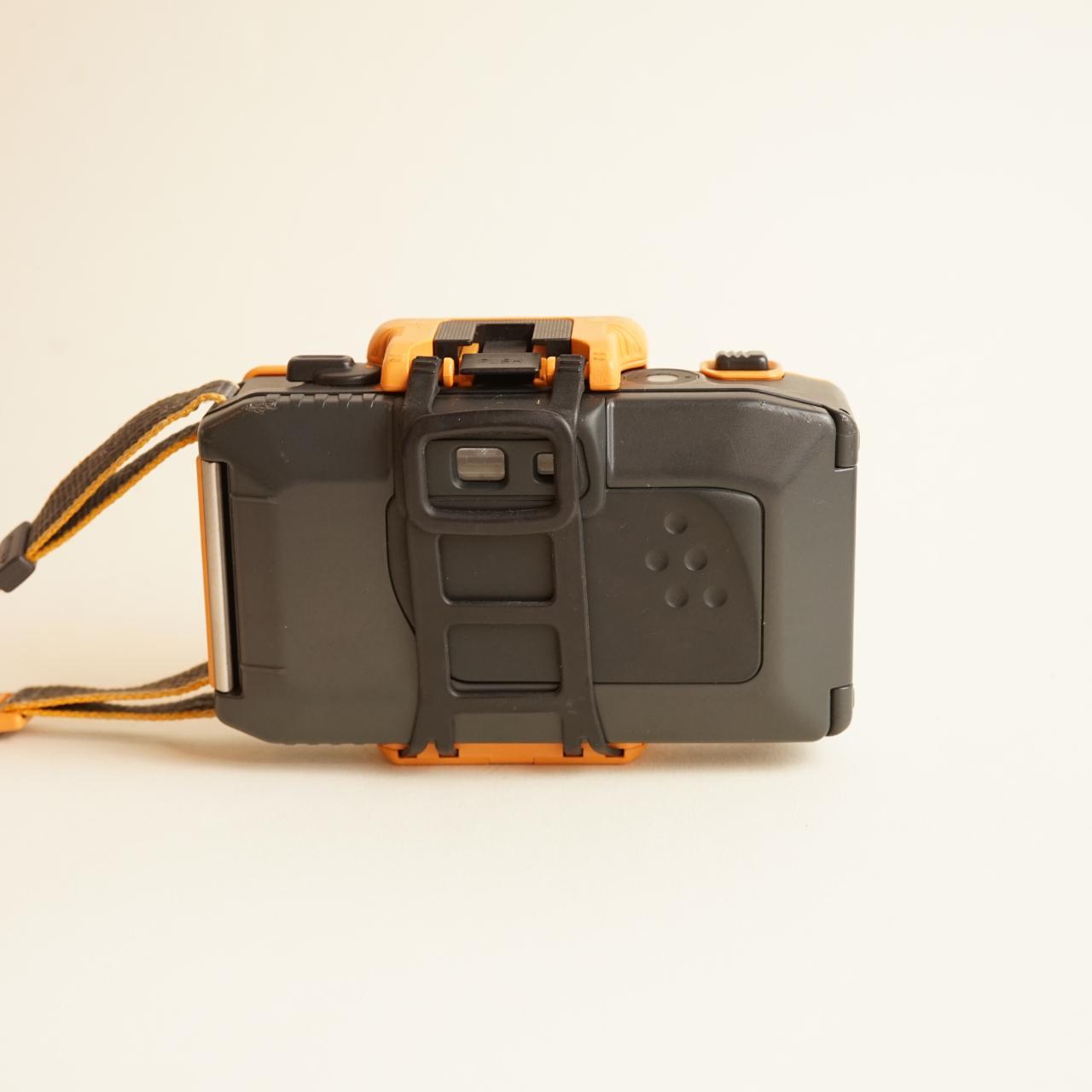 Canon AS-6 Film Camera | 35mm Point & Shoot | Tested & Working | Orange