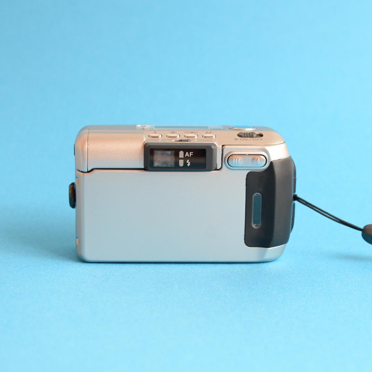Pentax IQZoom 120Mi Film Camera | 35mm Point & Shoot | Tested & Working | Silver