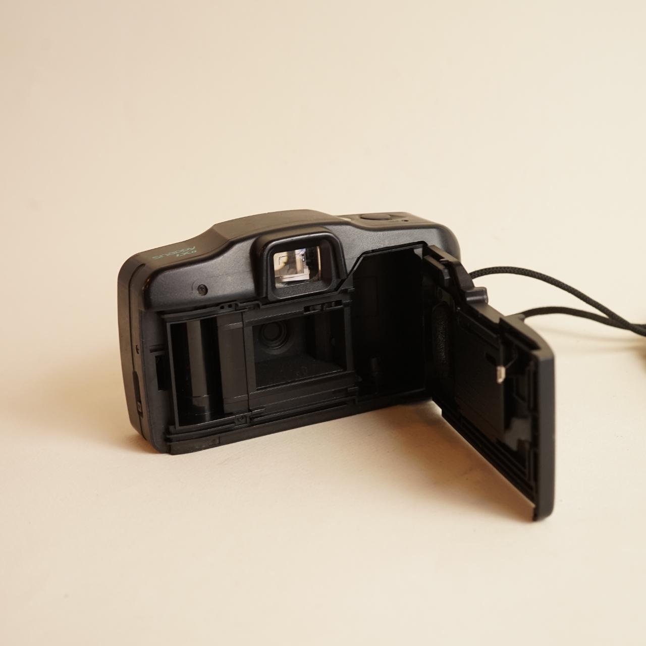 Canon Snappy LX II Film Camera | 35mm Point & Shoot | Tested & Working | Black