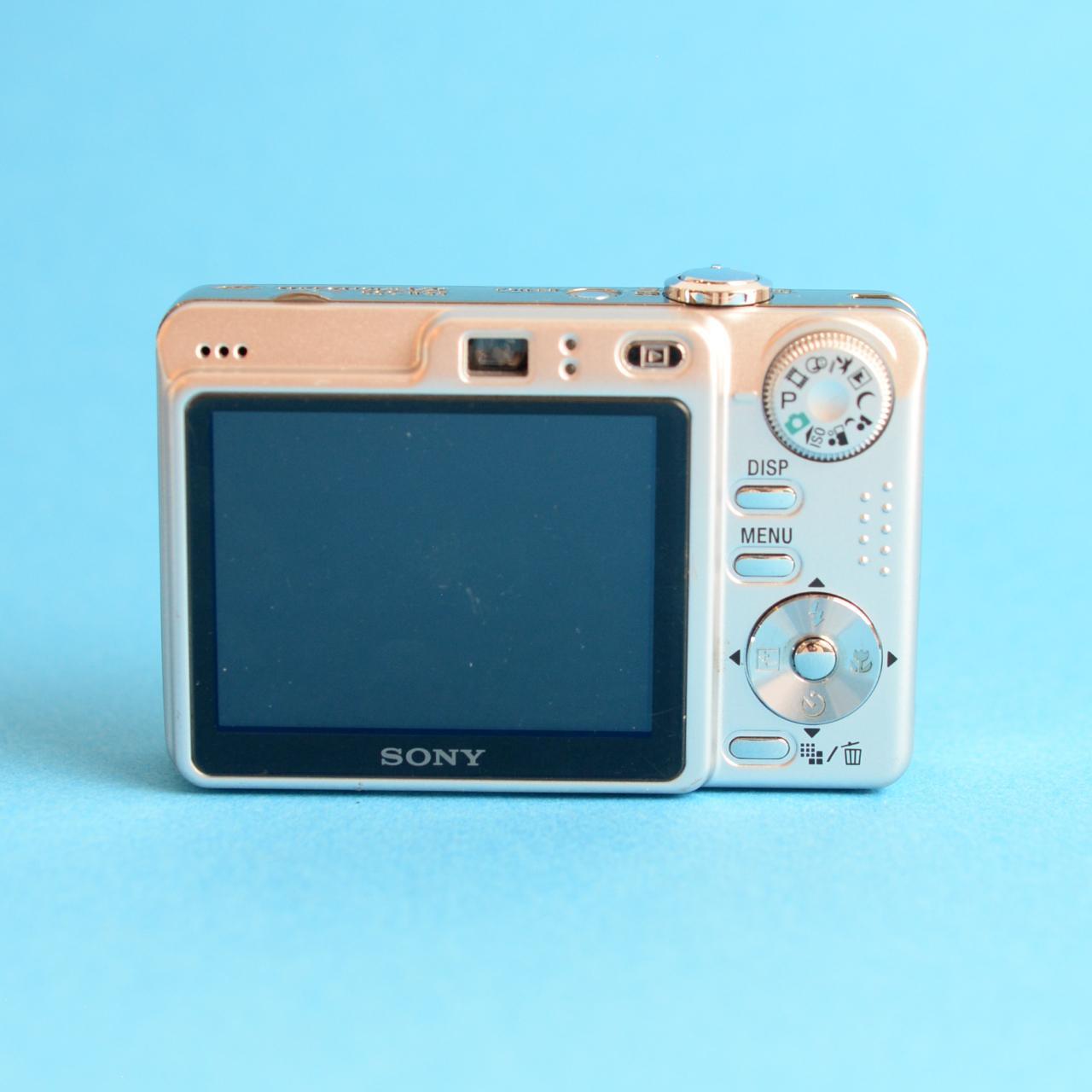 Sony Cyber-shot DSC-W55 Digital Camera | 7.2MP | Tested & Working | Silver