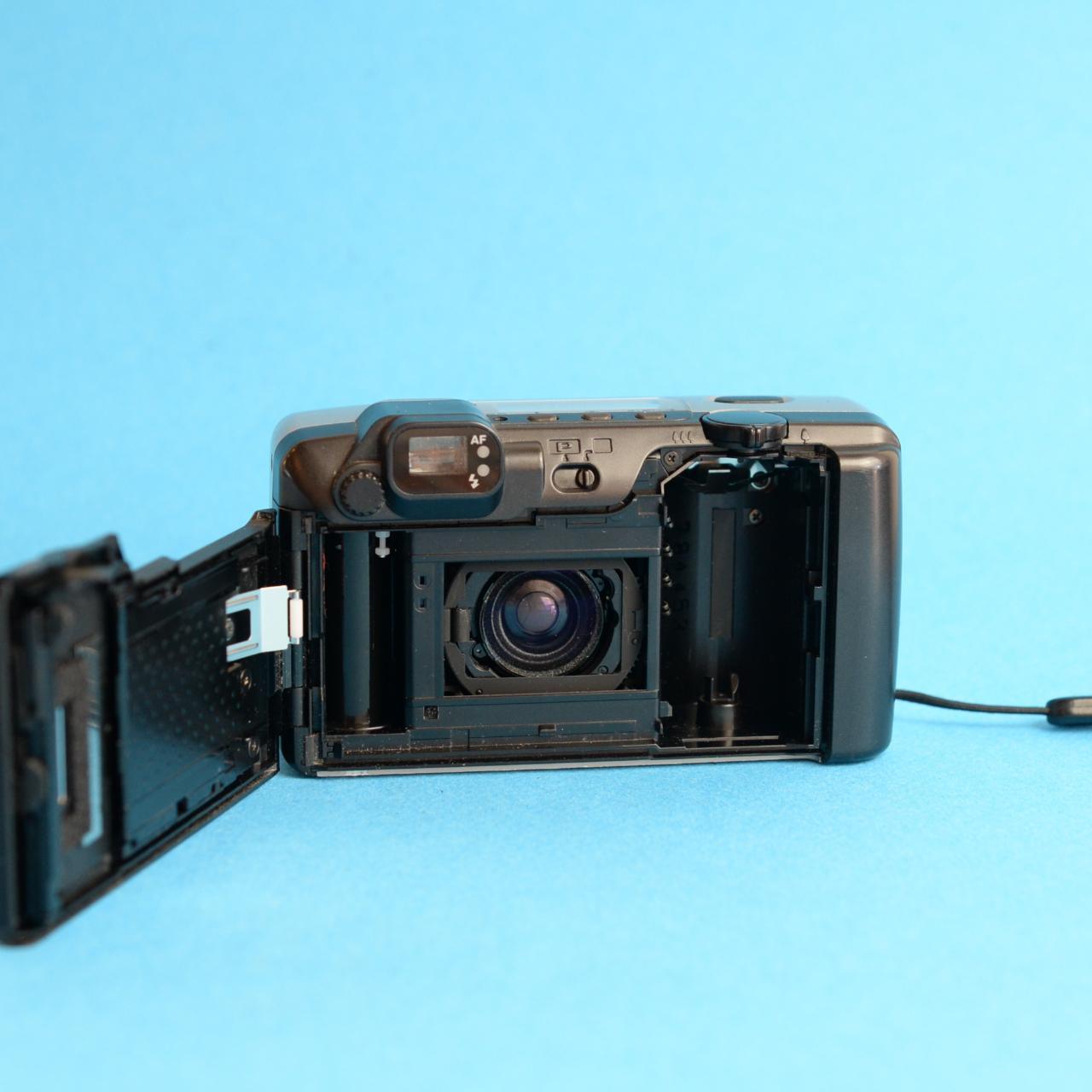 Pentax IQZoom 90MC Film Camera | 35mm Point & Shoot | Tested & Working | Silver