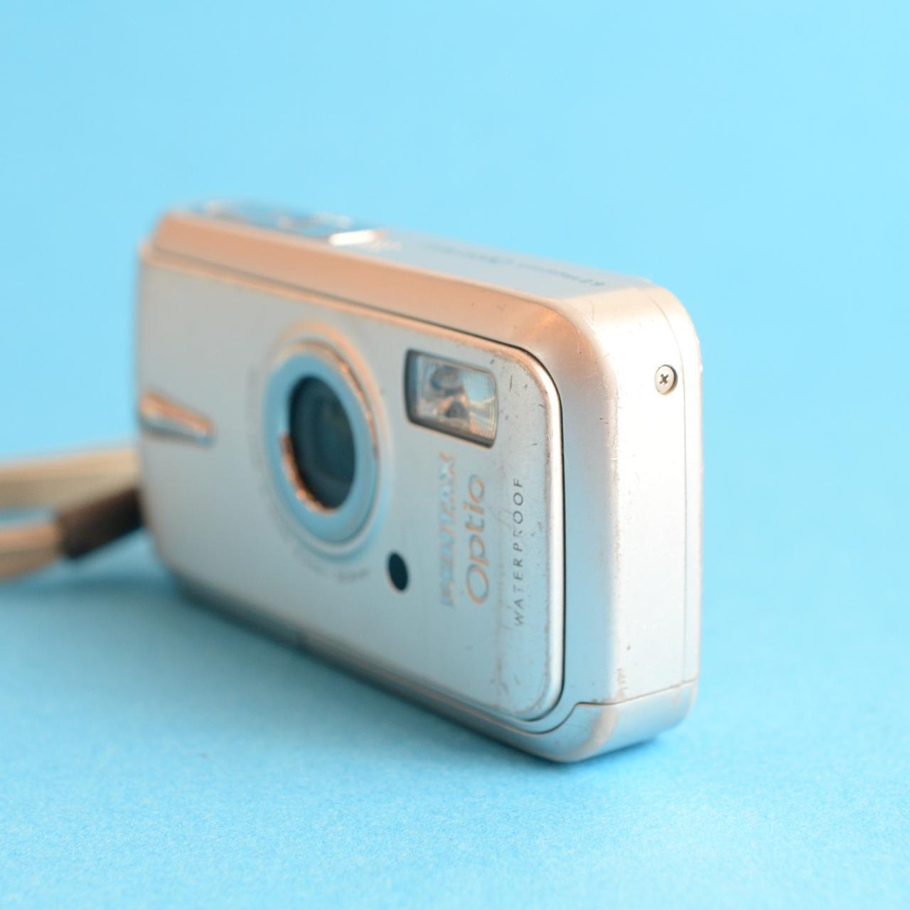 Pentax Optio W10 Digital Camera | 6MP | Tested & Working | Silver