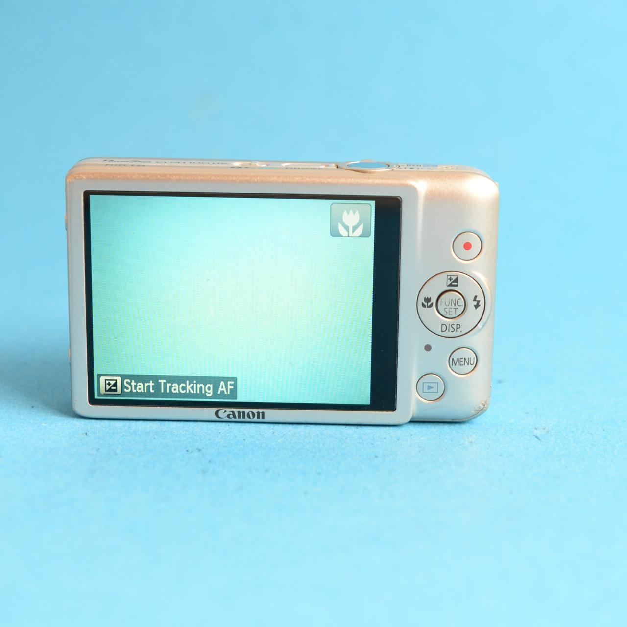 Canon PowerShot ELPH 100 HS Digital Camera | 12.1MP | Tested & Working | Grey