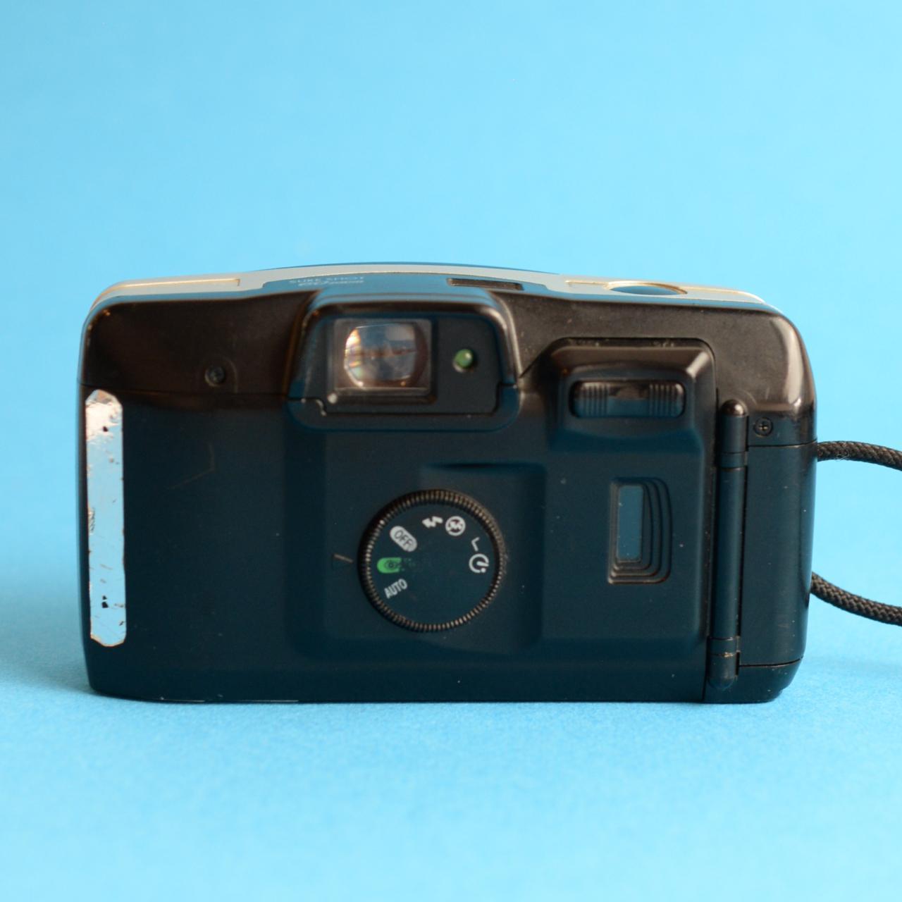Canon SureShot 60 Zoom Film Camera | 35mm Point & Shoot | Tested & Working | Silver
