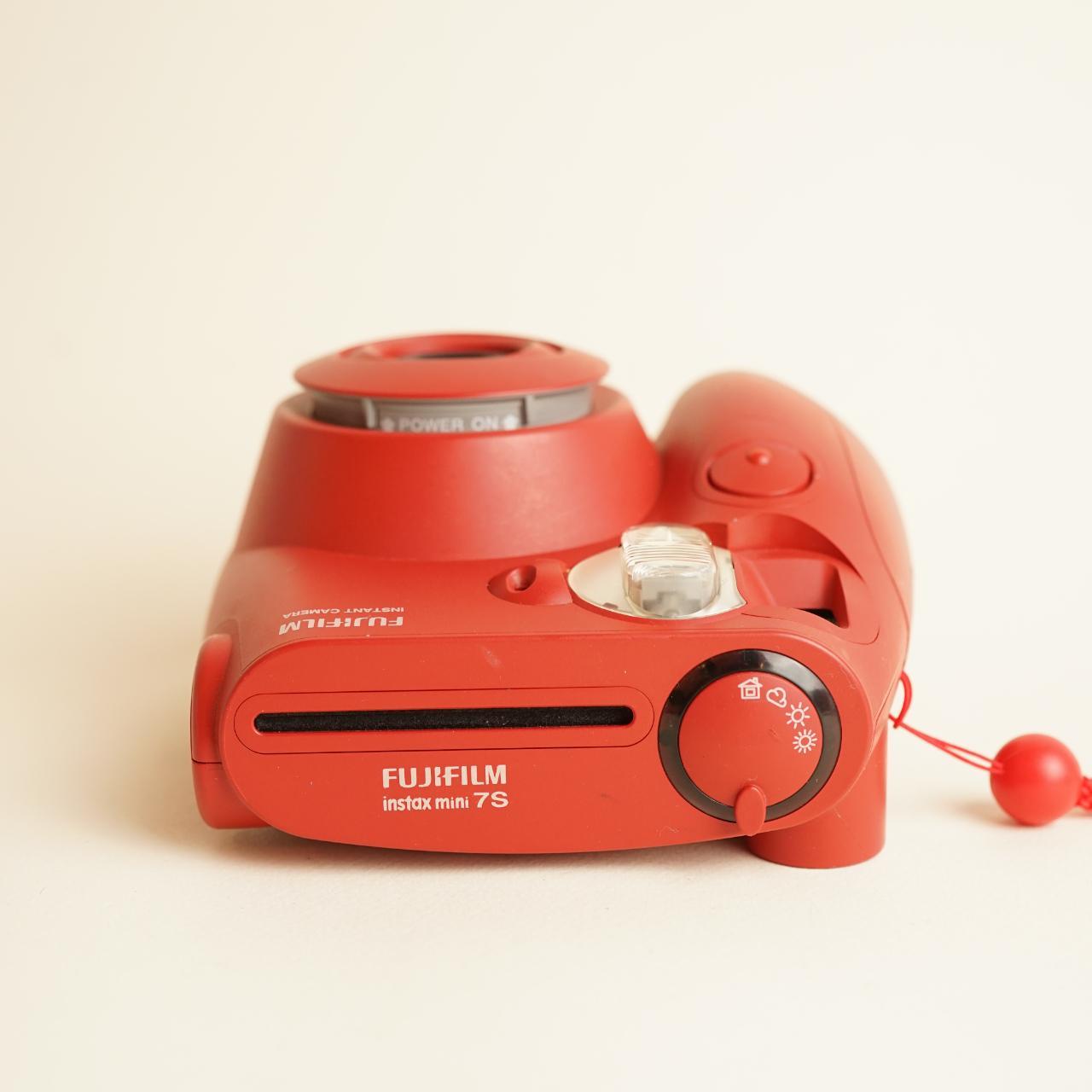 Fujifilm Instax Mini 7S | Instant Film Camera | Tested & Working | Red