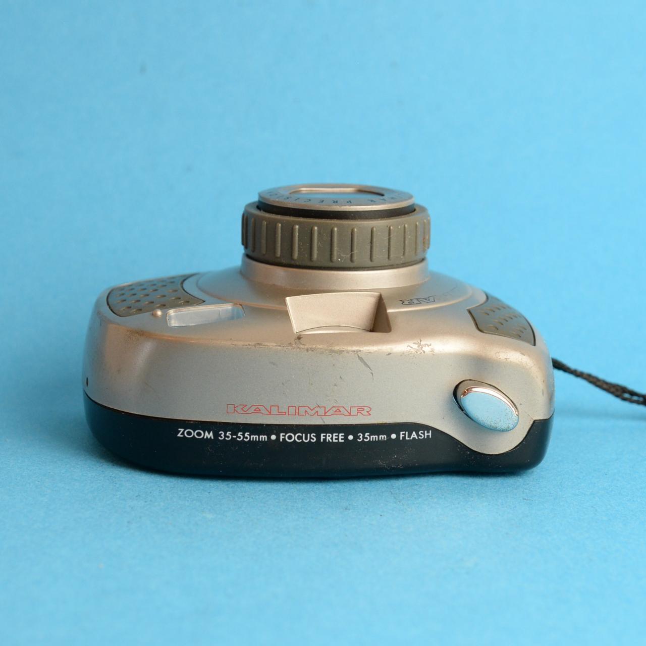 Kalimar 35mm Film Camera | 35-55mm Zoom | Tested & Working | Silver & Grey