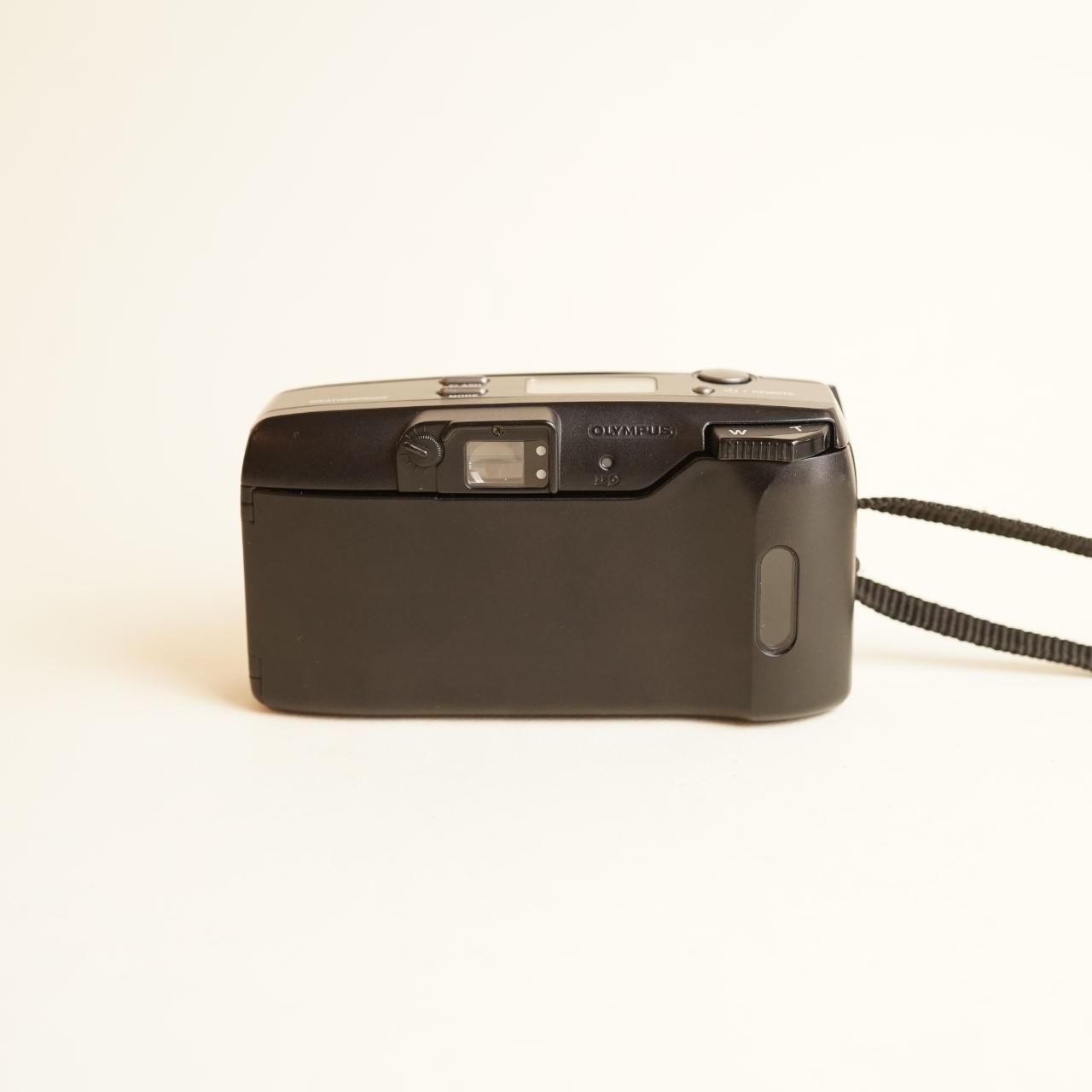 Olympus Infinity Super Zoom 3500 Film Camera | 35mm Point & Shoot | Tested & Working | Black