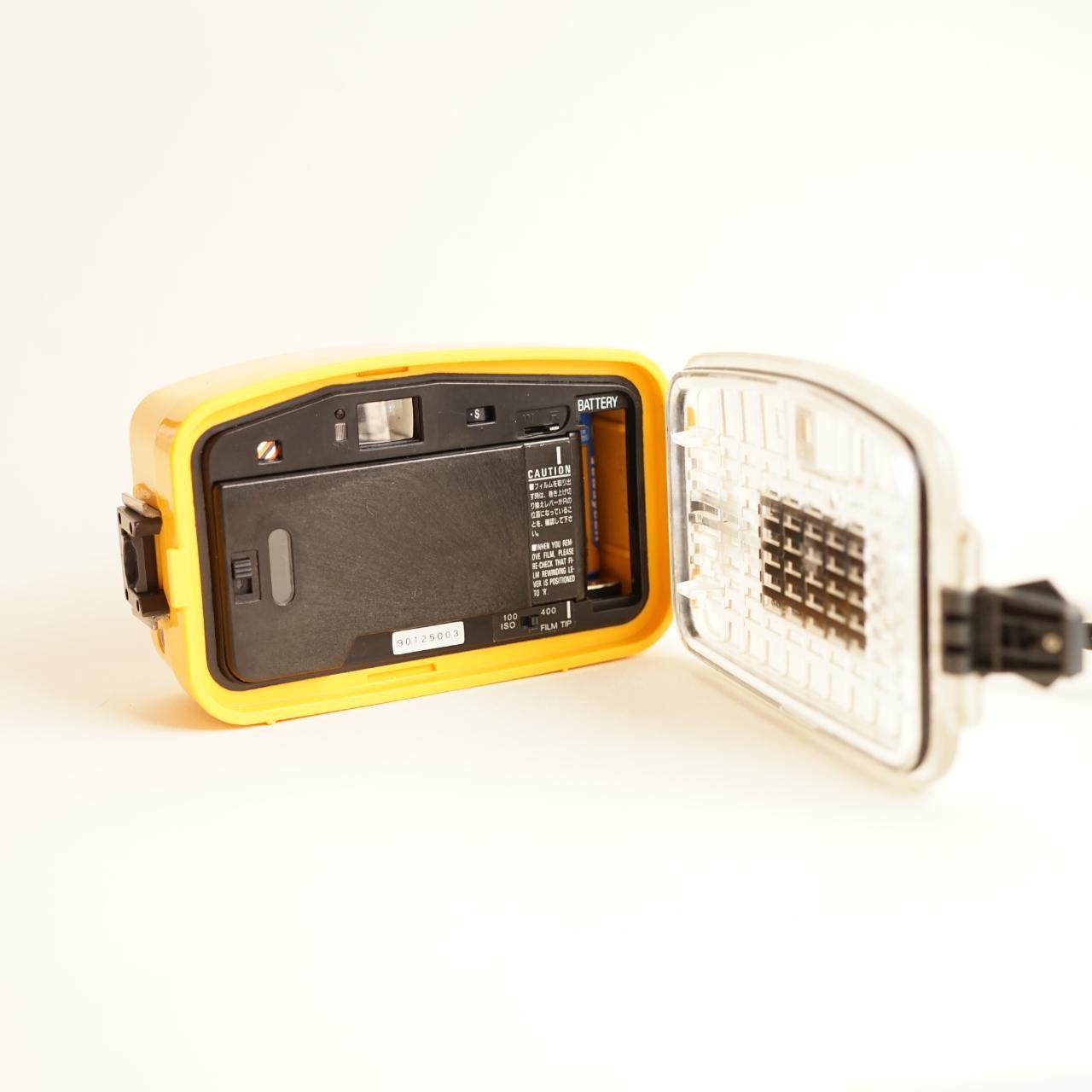 Sea & Sea MX-10 Underwater Film Camera w/ YS-40A Flash | 35mm | Tested & Working | Yellow