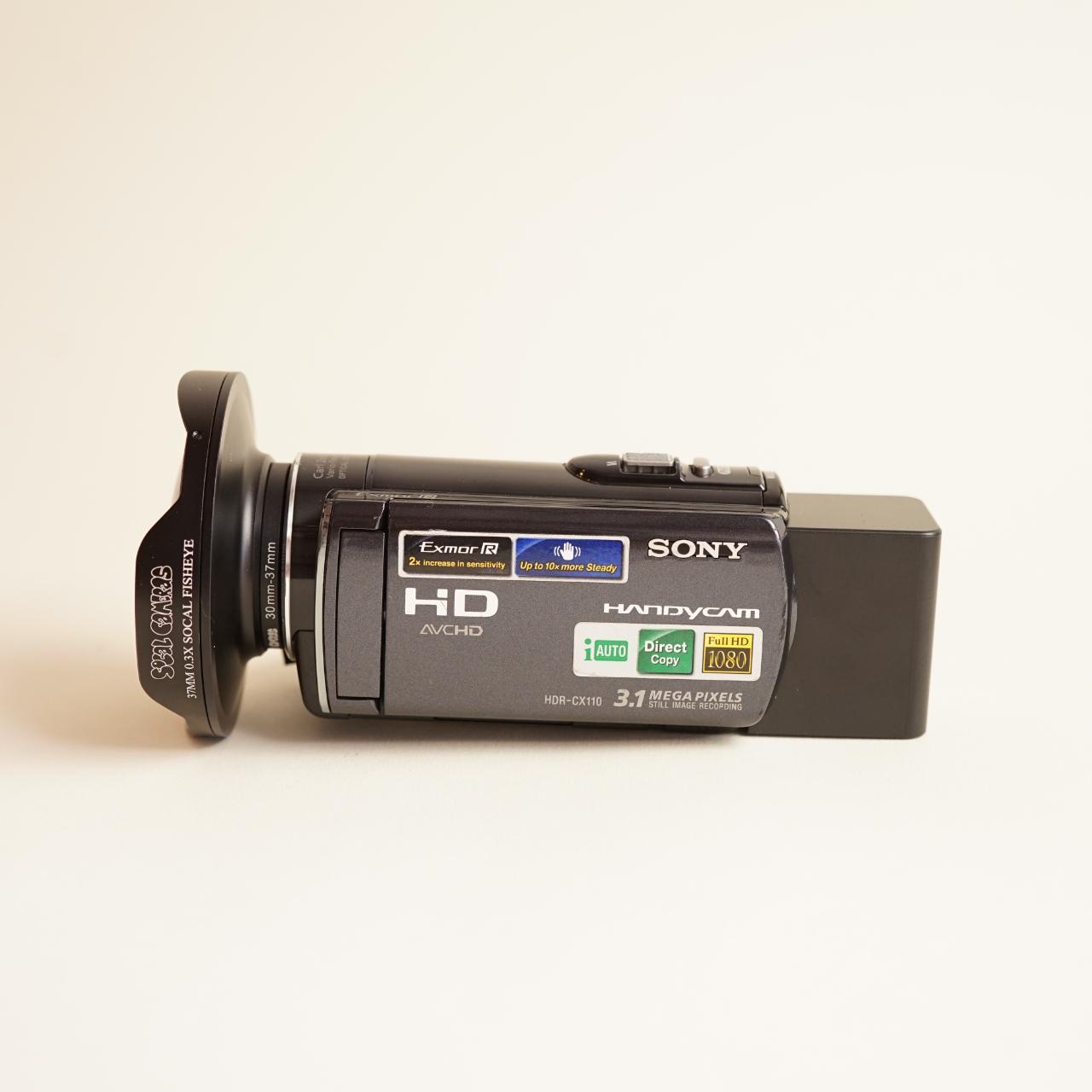 SoCal Cameras 37mm 0.3x Fisheye for Camcorders | NEW | Black