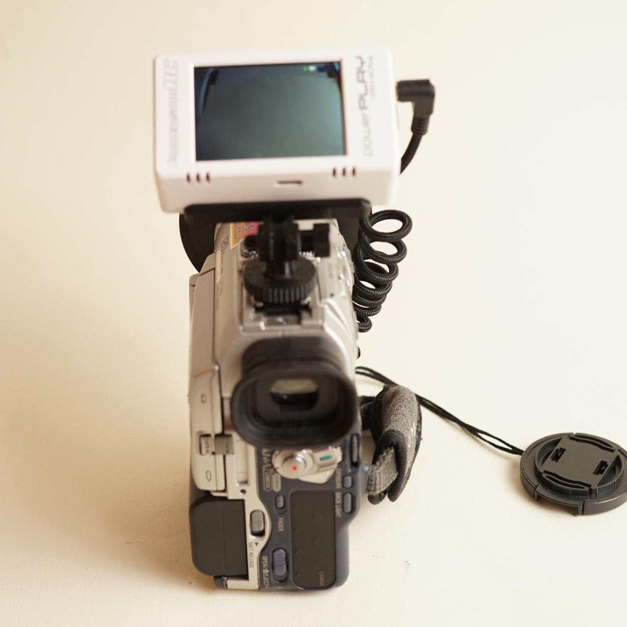 Sony Handycam DCR-PC100 Digital Camcorder with Tapeless Setup + Fisheye | Camcorder | Tested & Working | Silver