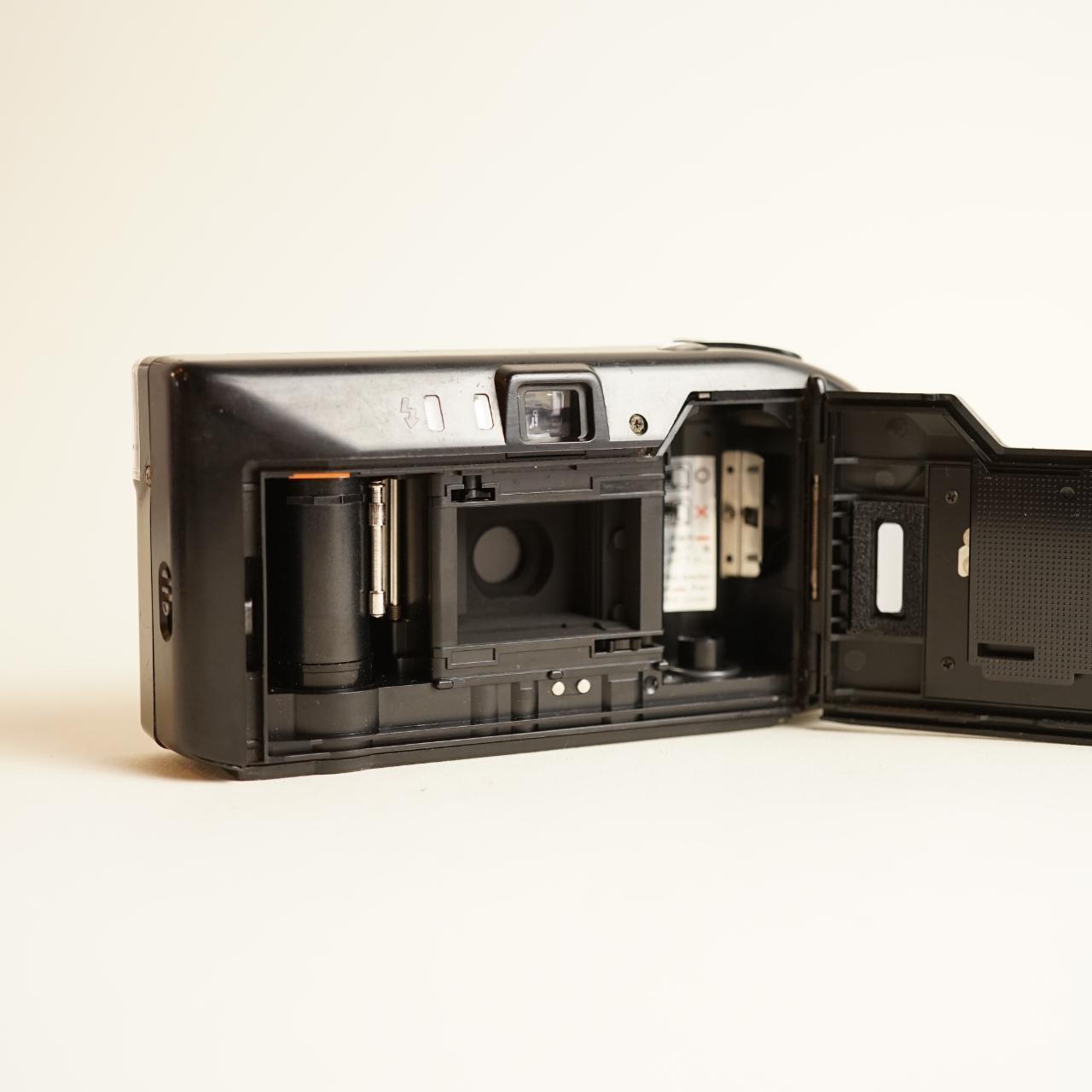 Yashica Ninja Star Film Camera | 35mm Point & Shoot | Tested & Working | Black