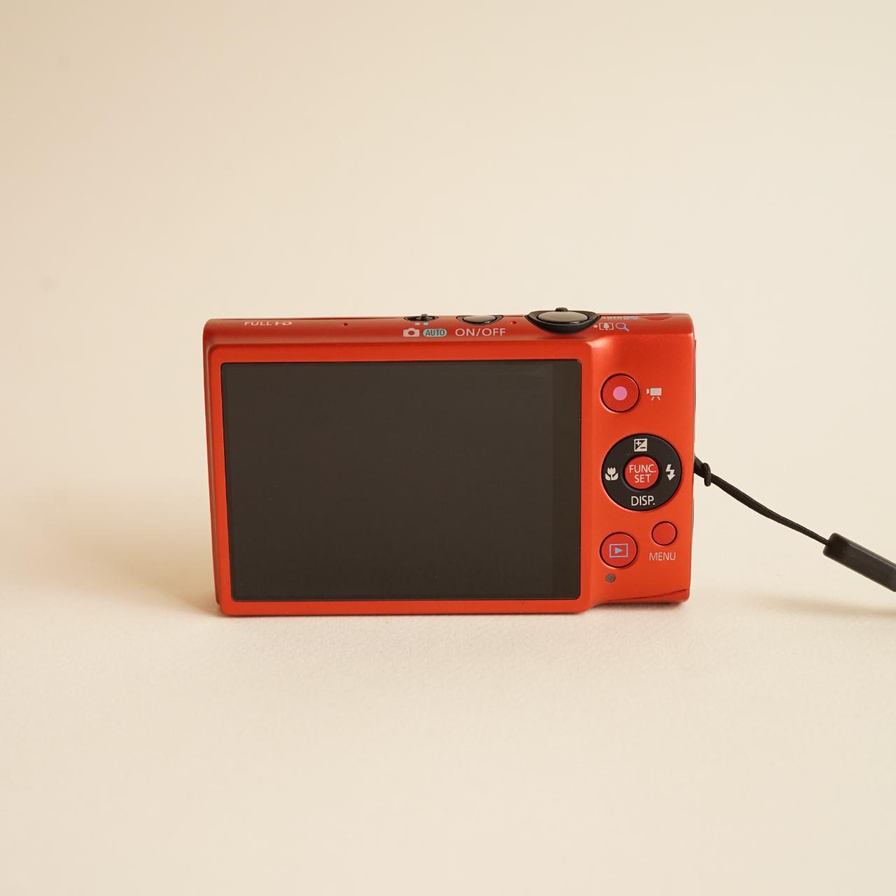 Canon PowerShot ELPH 110 HS Digital Camera | 16.1MP | Tested & Working | Orange-Red