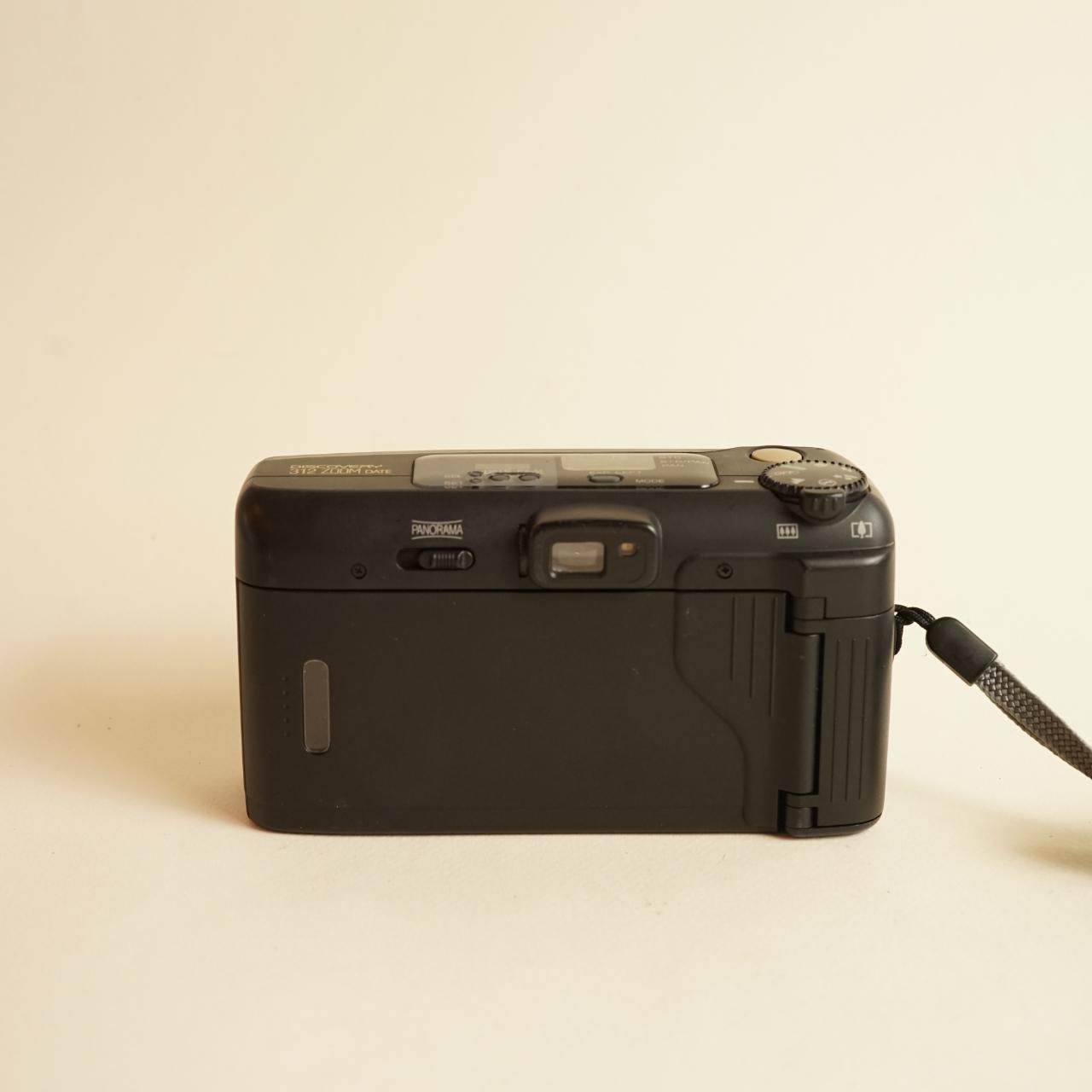 Fujifilm Panorama 312 Zoom Film Camera | 35mm Point & Shoot | Tested & Working | Black
