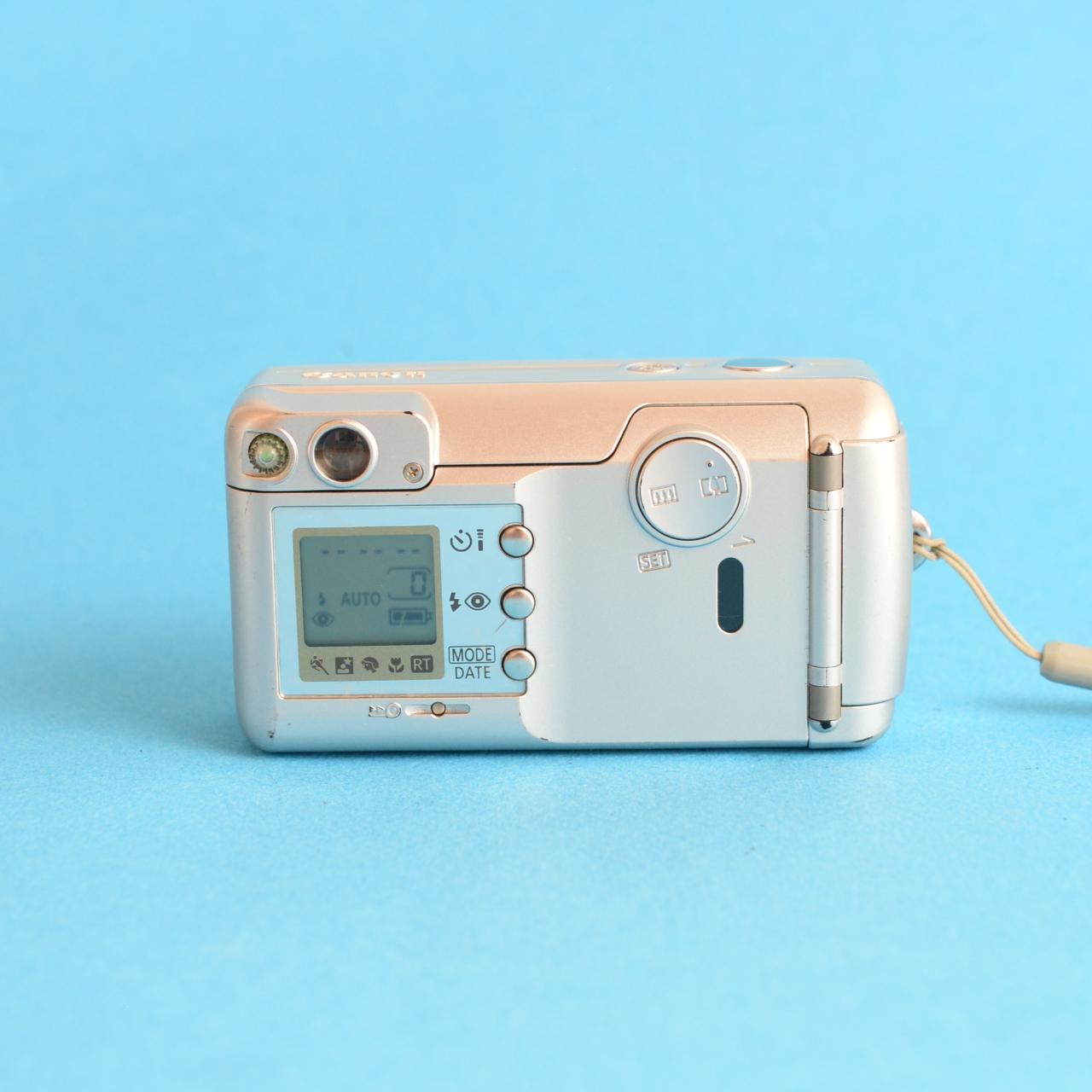 Canon Sure Shot Z180u Film Camera | 35mm Point & Shoot | Tested & Working | Silver