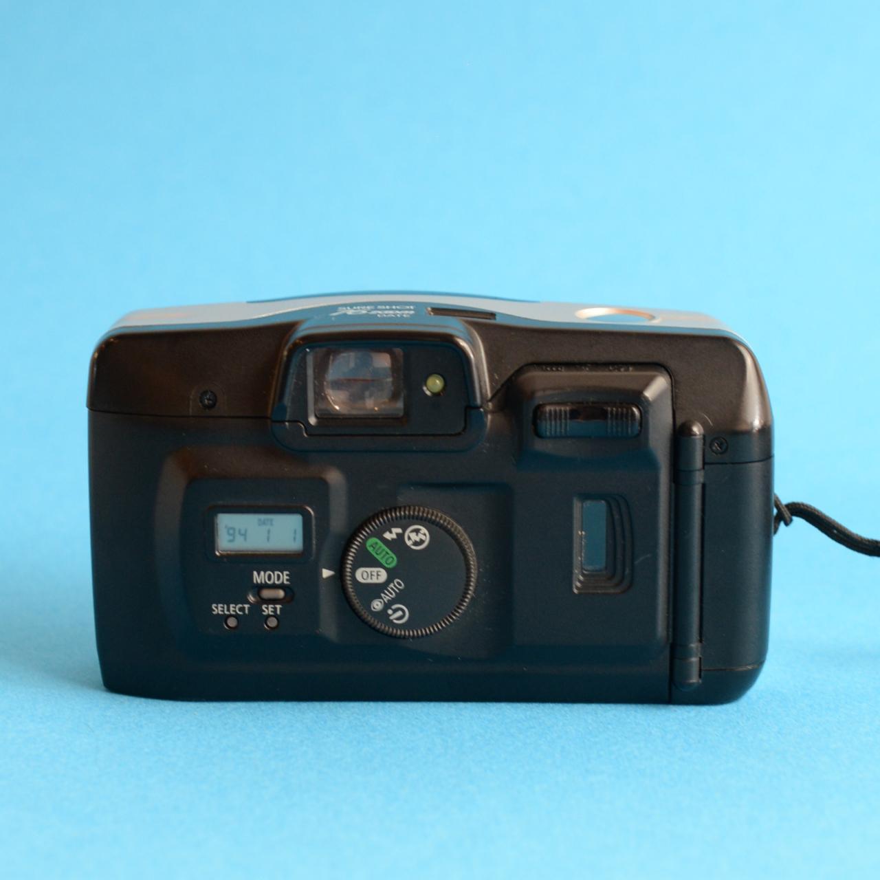Canon Sure Shot 76 Zoom Film Camera | 35mm Point & Shoot | Tested & Working | Silver