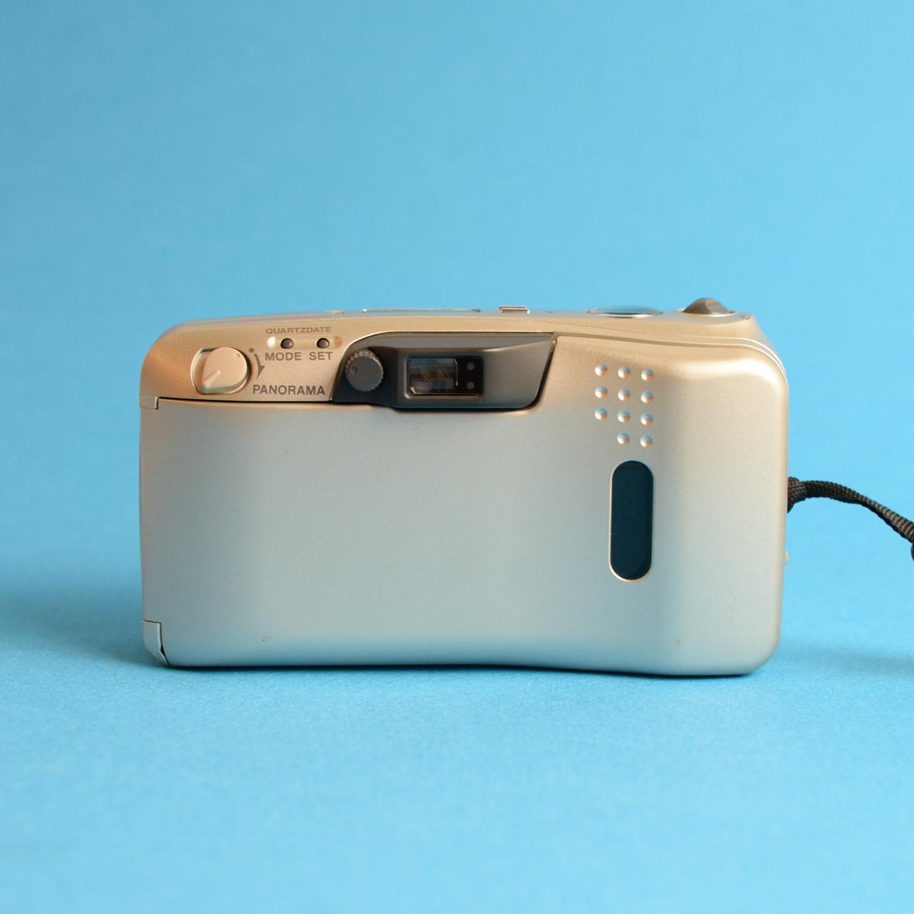 Olympus Infinity Stylus Zoom 140 DLX Film Camera | 35mm Point & Shoot | Read Description | Silver