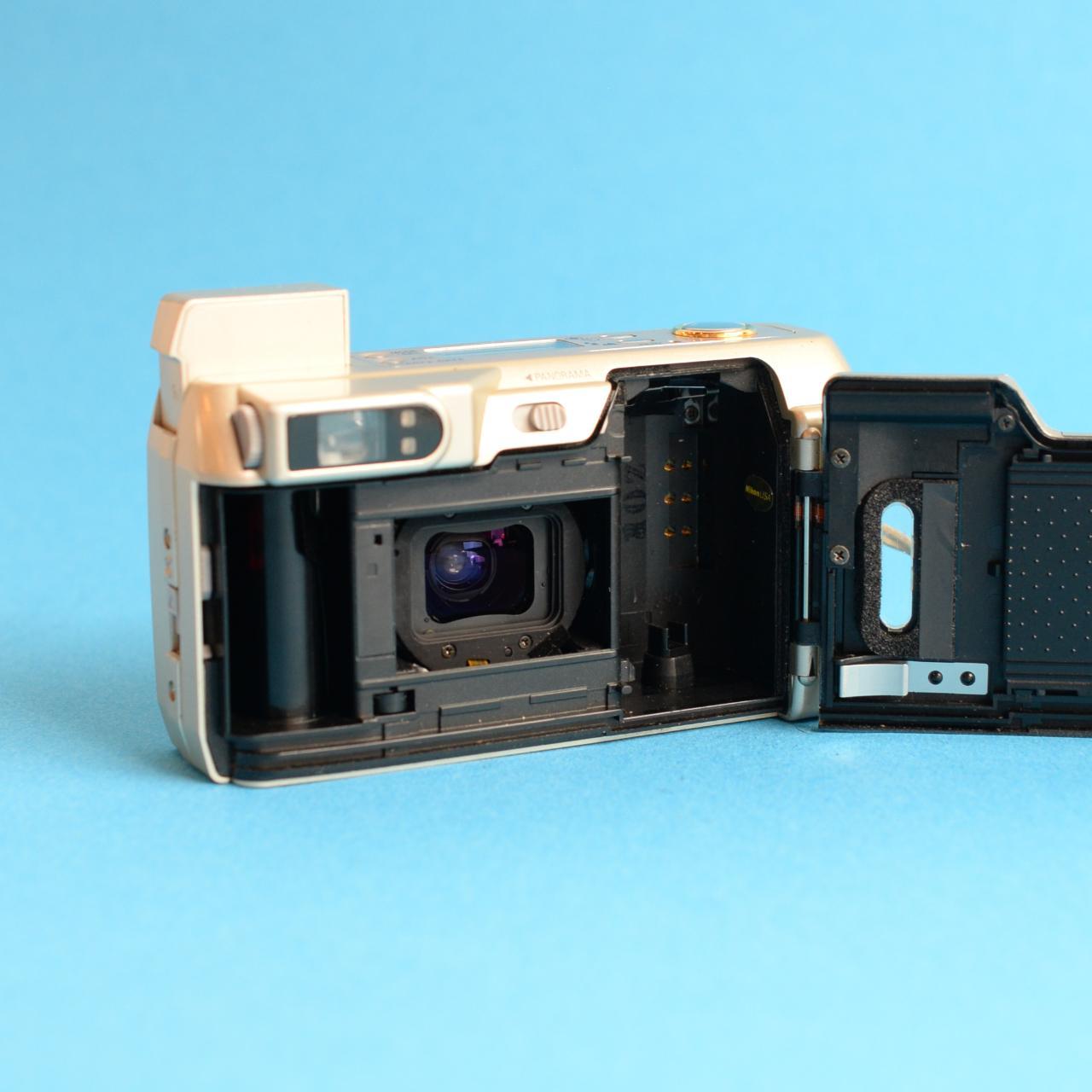 Nikon Lite Touch Zoom 120 ED AF 35mm Film Camera | Tested & Working | Gold