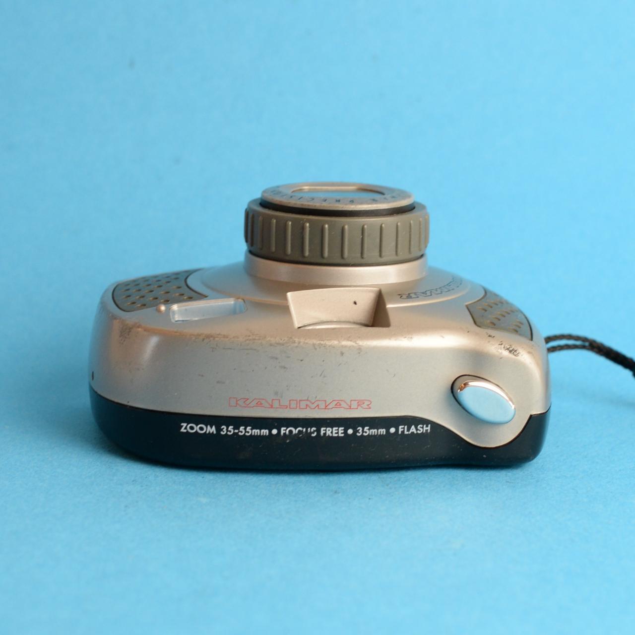 Kalimar 35mm Film Camera | 35-55mm Zoom | Tested & Working | Silver & Grey