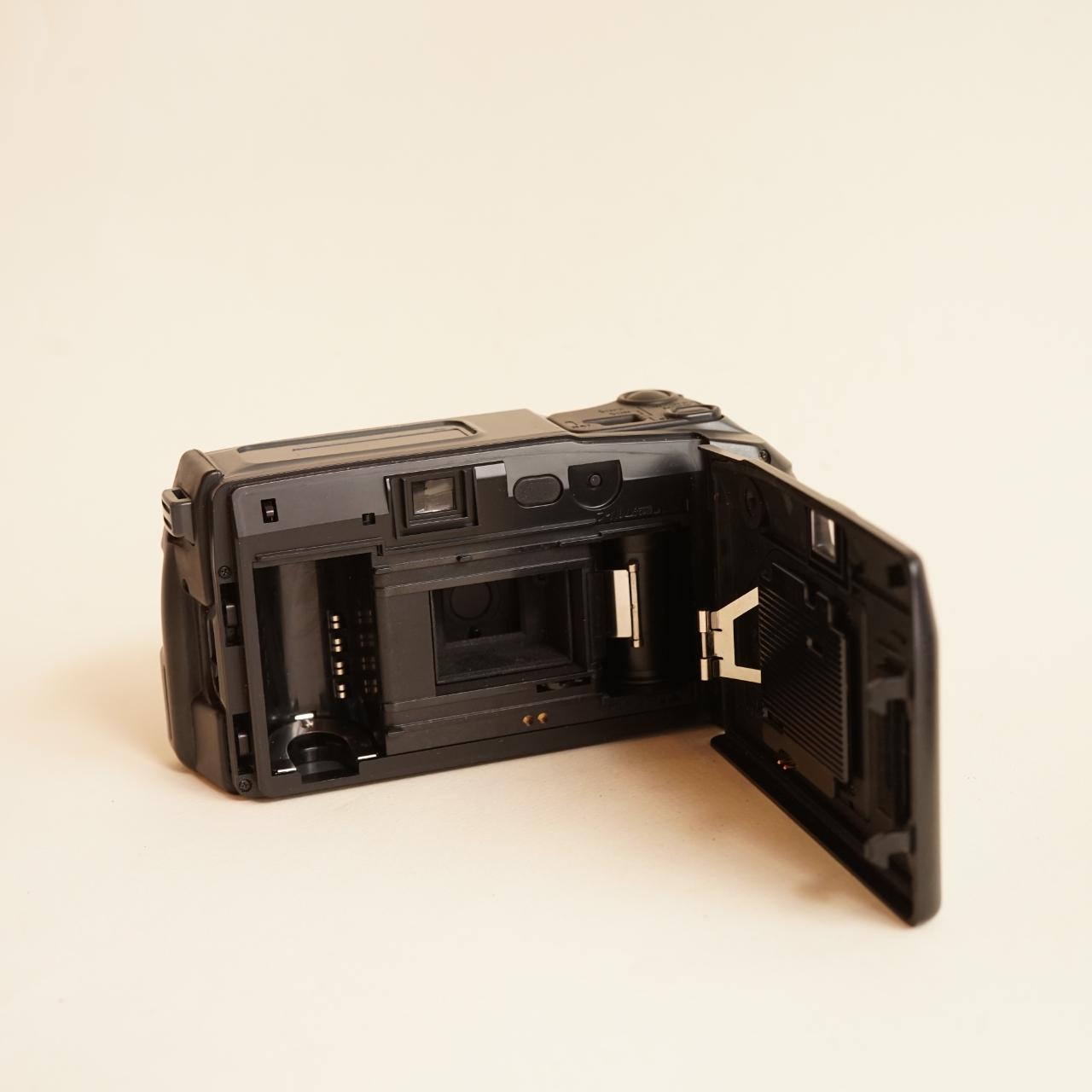 Konica Genba Kantoku DD Film Camera | 35mm Point & Shoot | Tested & Working | Grey