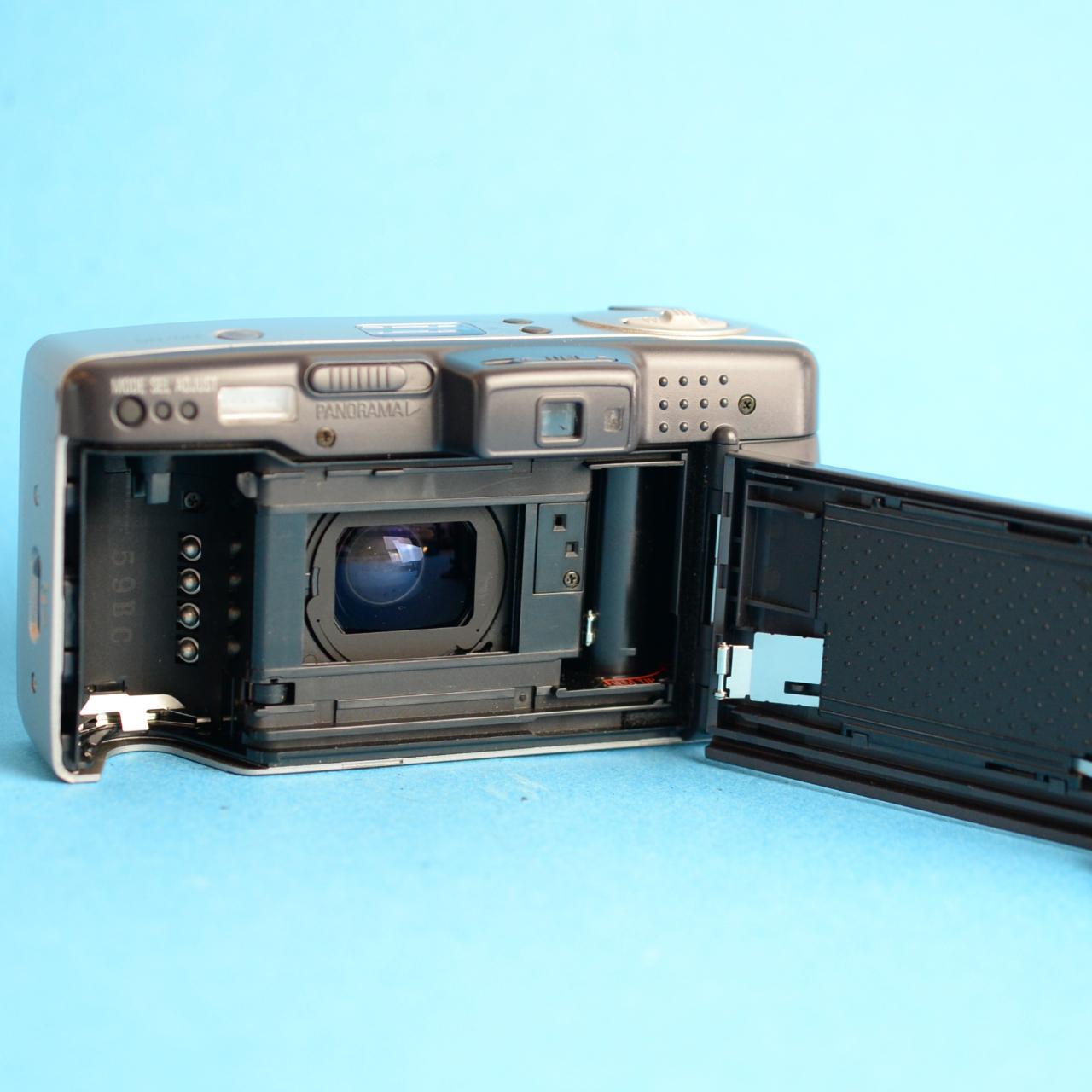 Nikon Lite Touch Zoom 110 Film Camera | 35mm Point & Shoot | Tested & Working | Silver